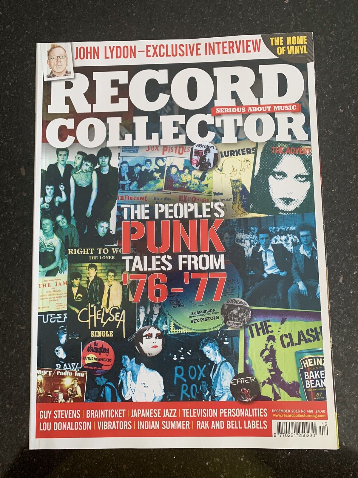 RECORD COLLECTOR MAGAZINE ~ December 2016 - ISSUE: 460