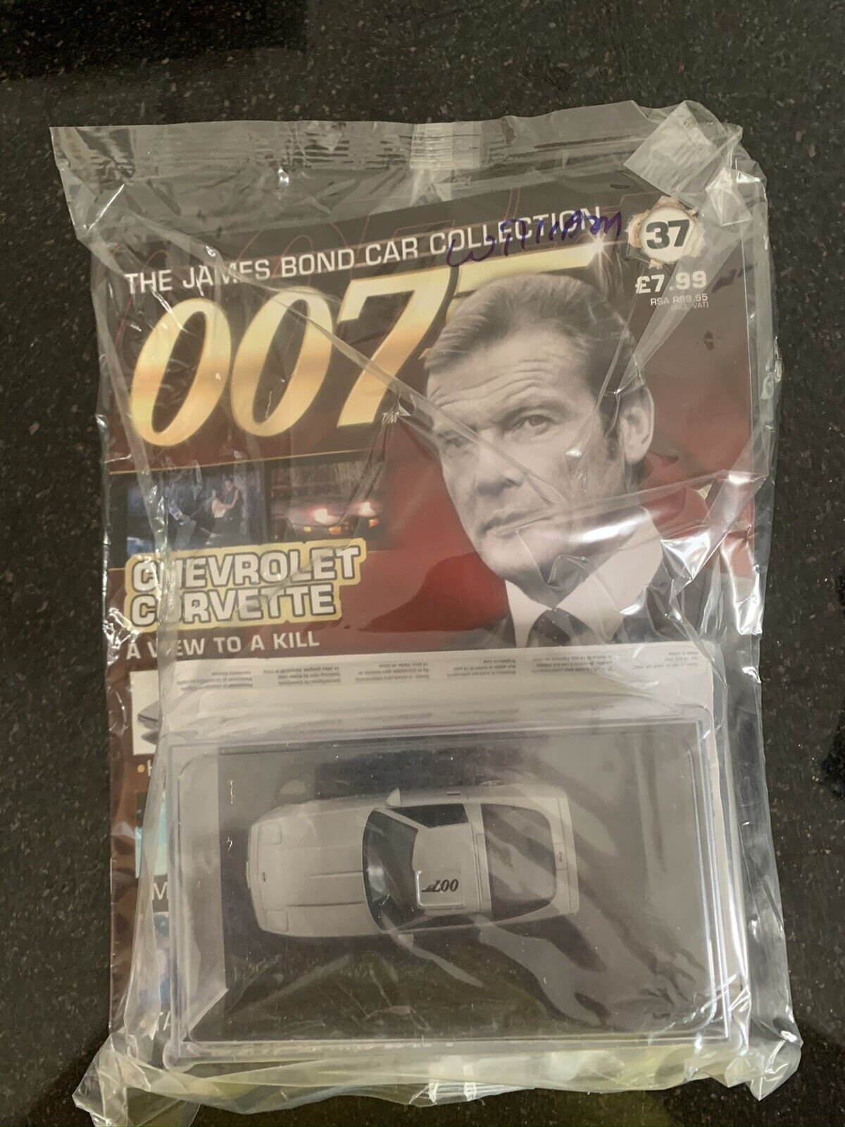 James Bond Car Collection 007 - Chevrolet Corvette #37 Rare New