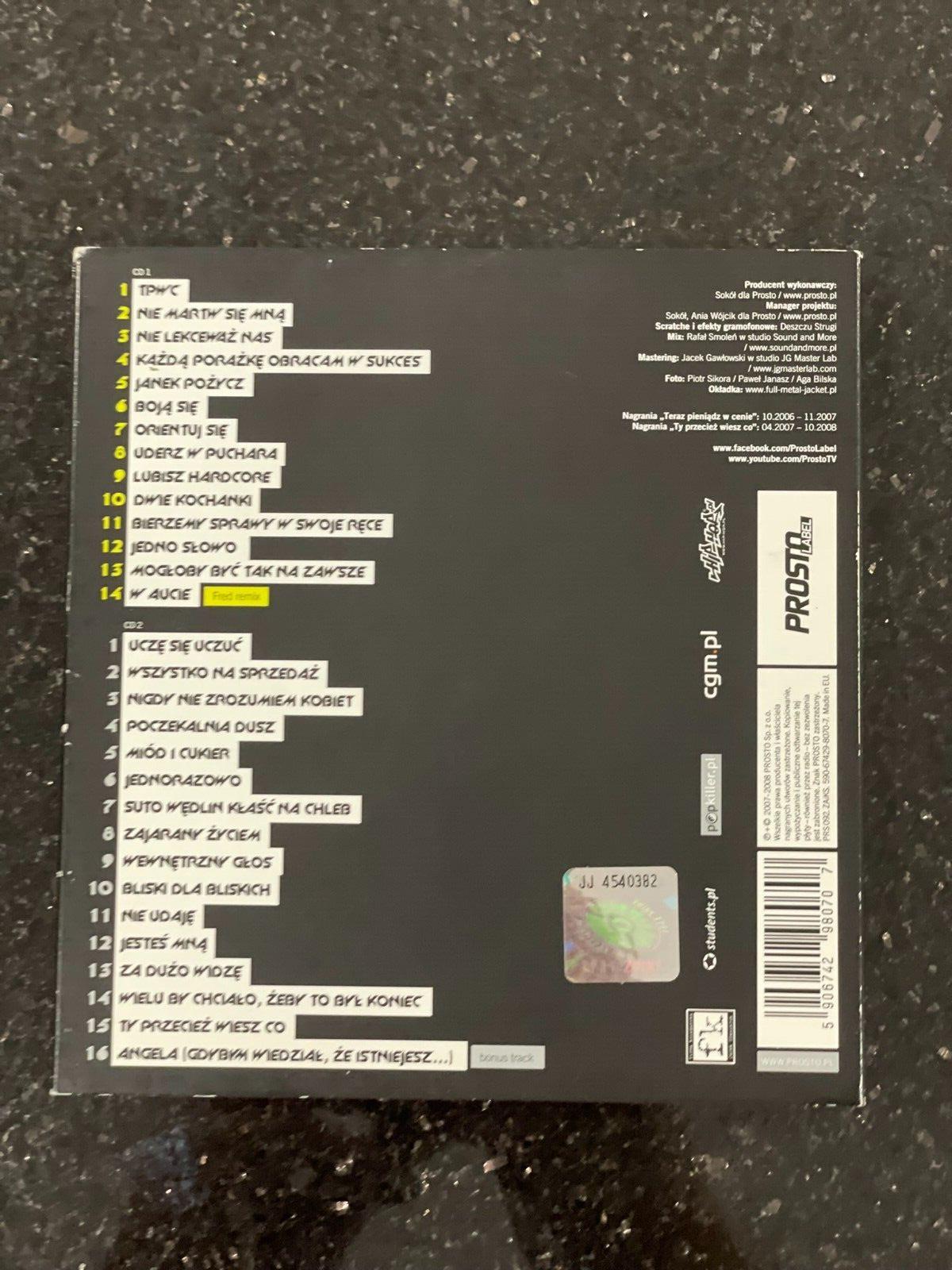 SOKOL / PONO - Teraz pieniadz w cenie/TY PRZECIEZ WIESZ CO (2 CD) Polish Hip Hop