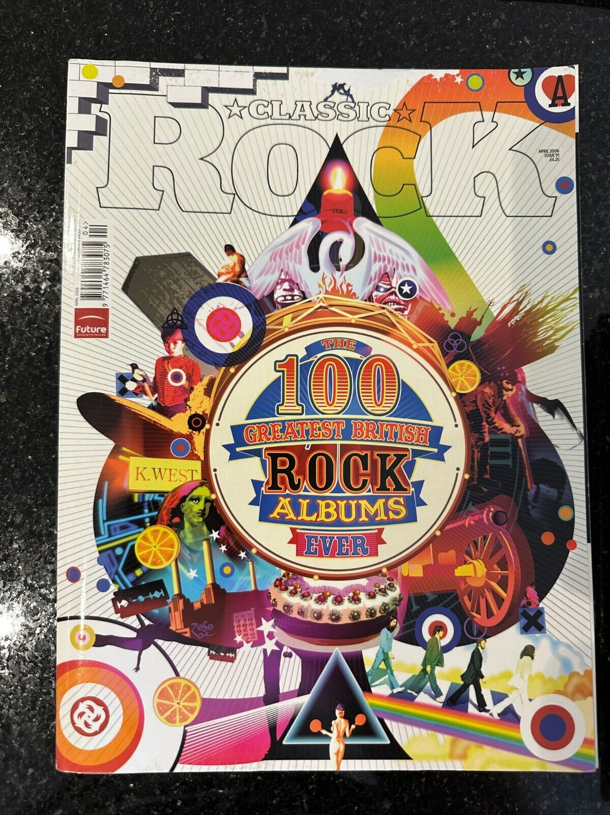 Classic Rock Magazine Issue 91 - April 2006 British Albums