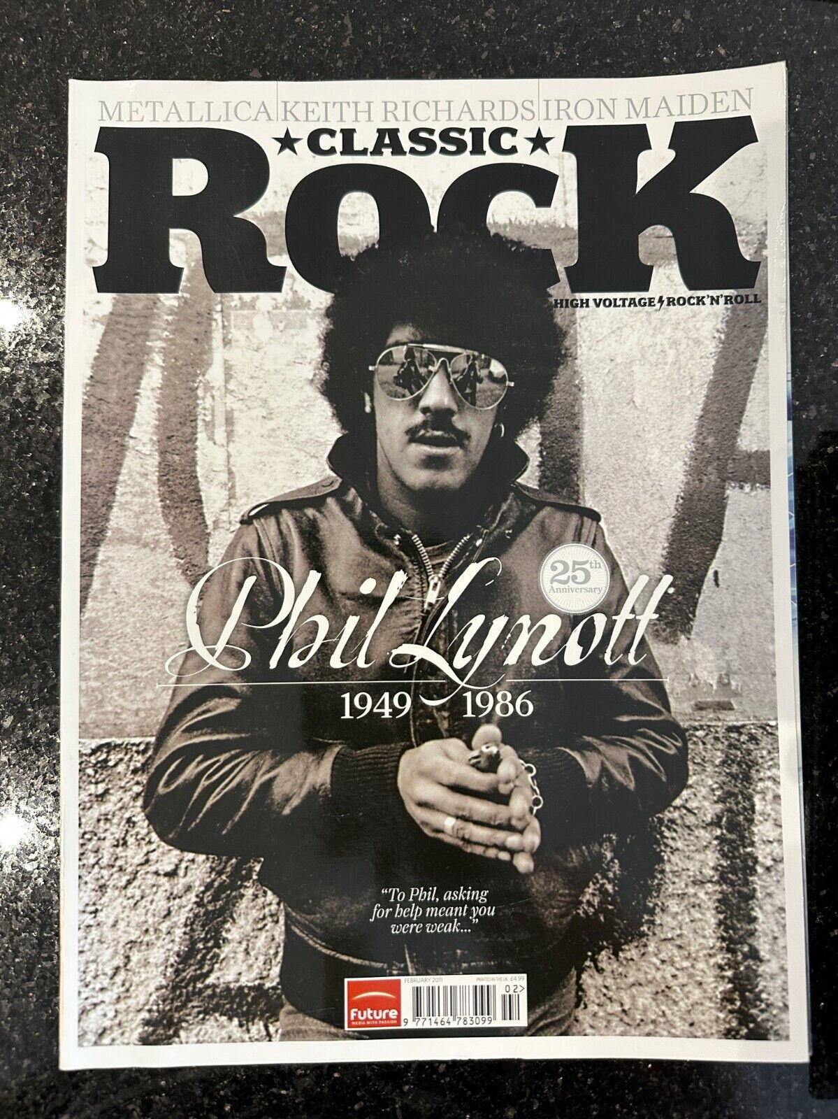Classic Rock Magazine Issue 154 - February 2011 Phil Lynott