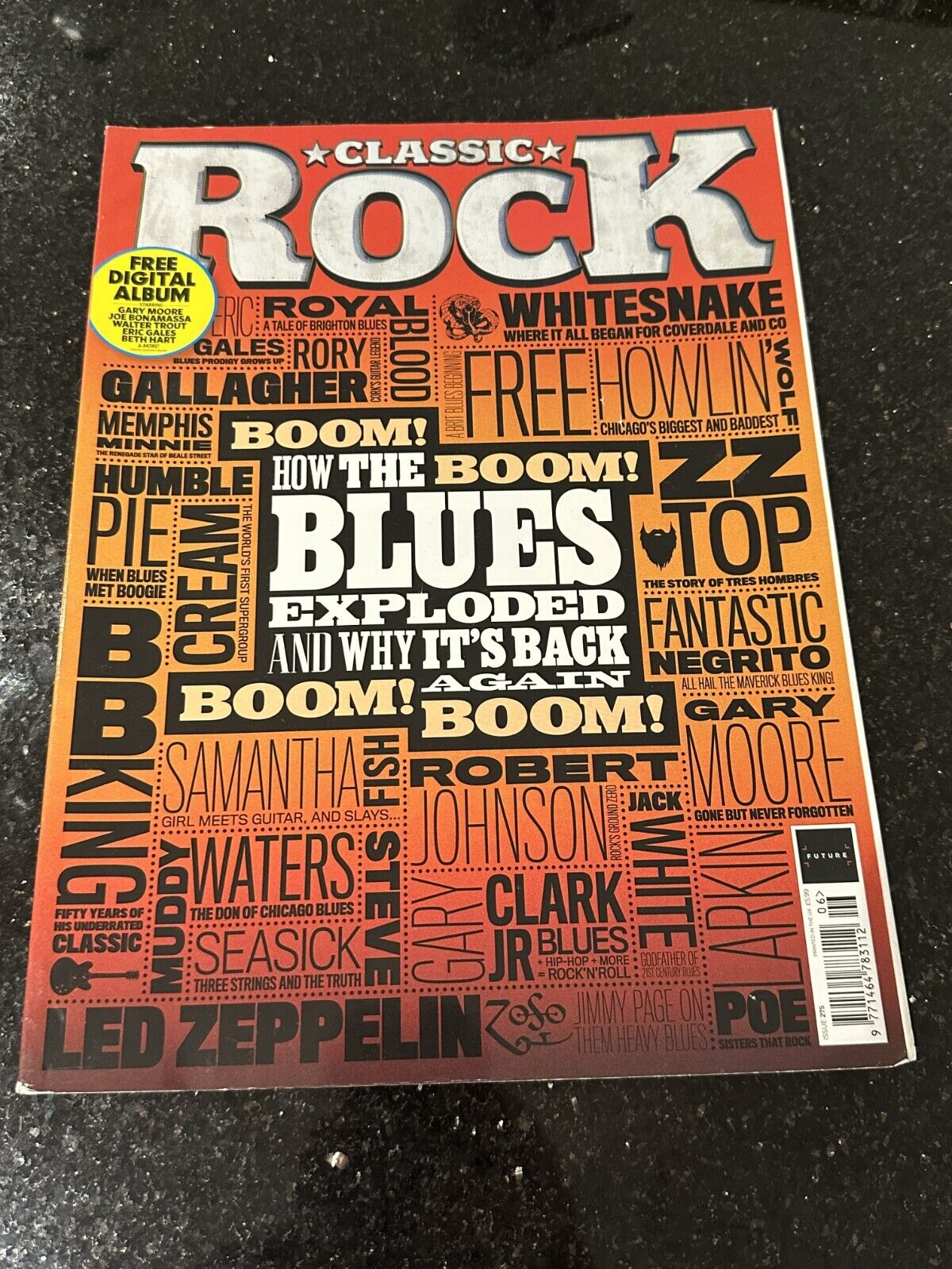 Classic Rock Magazine Issue 275 - April 2020 - Blues ZZ Top Led Zeppelin