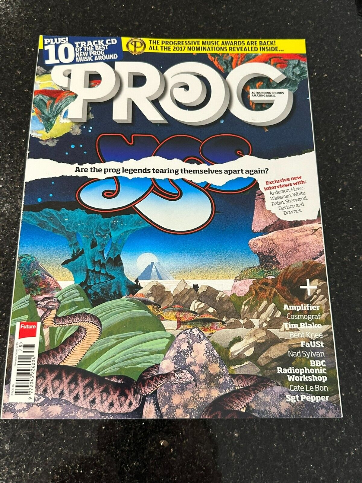 Classic Rock Presents Prog Rock Magazine - Issue 78 July 2017 No CD