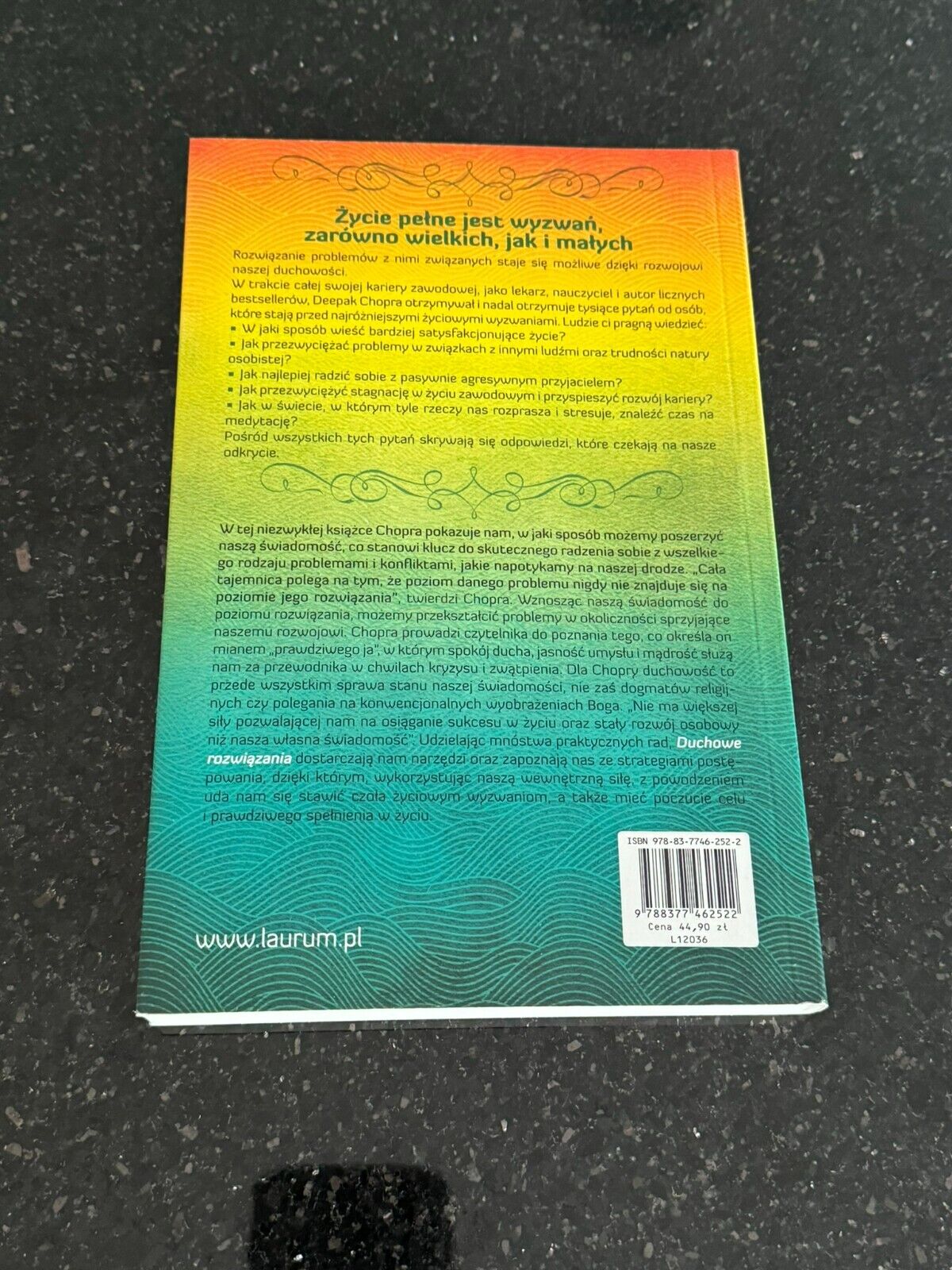 Duchowe rozwiązania - Deepak Chopra Polish Book