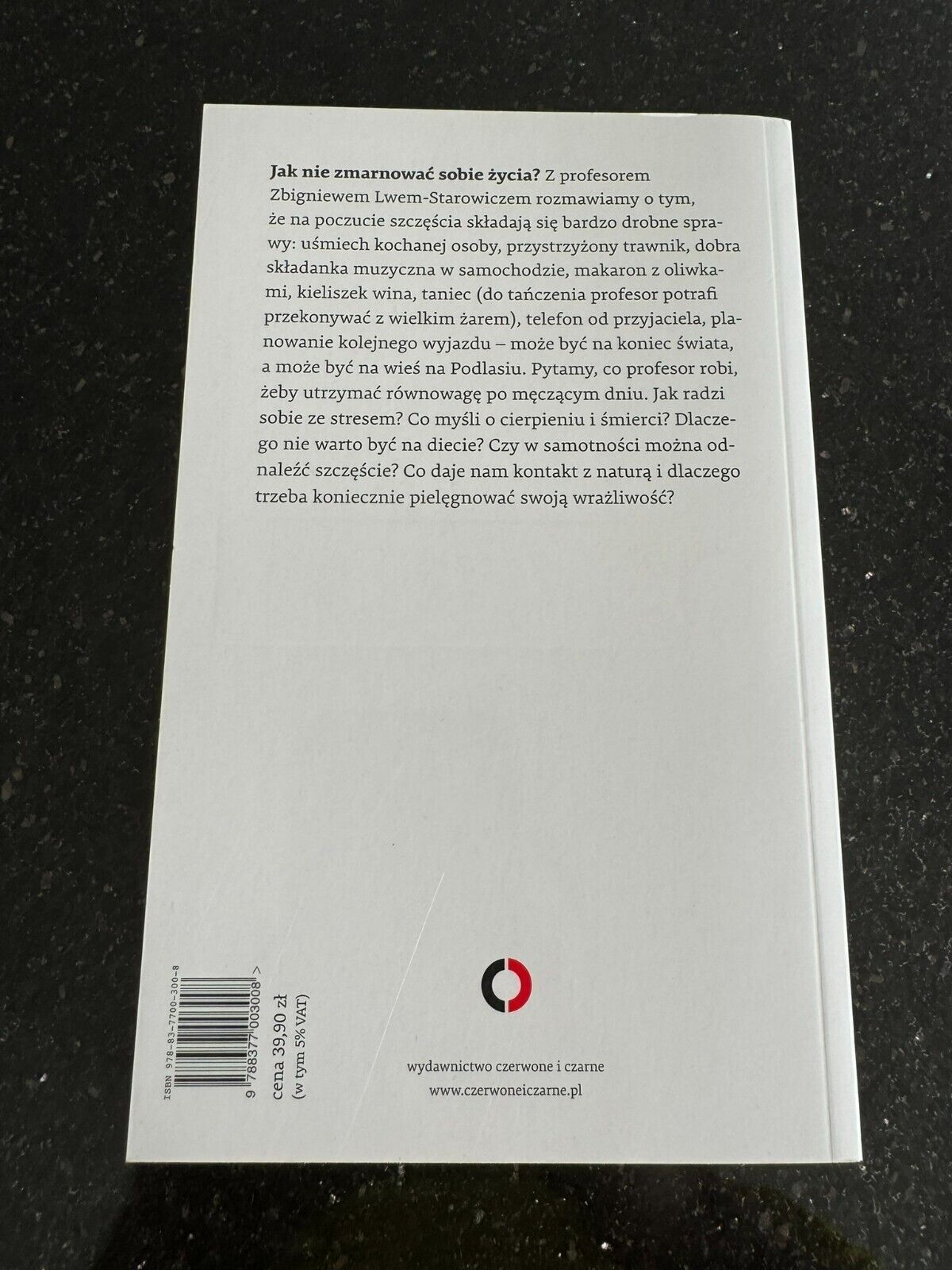 Sztuka życia. zycia. Zbigniew Lew - Starowicz Polish book polska książka.