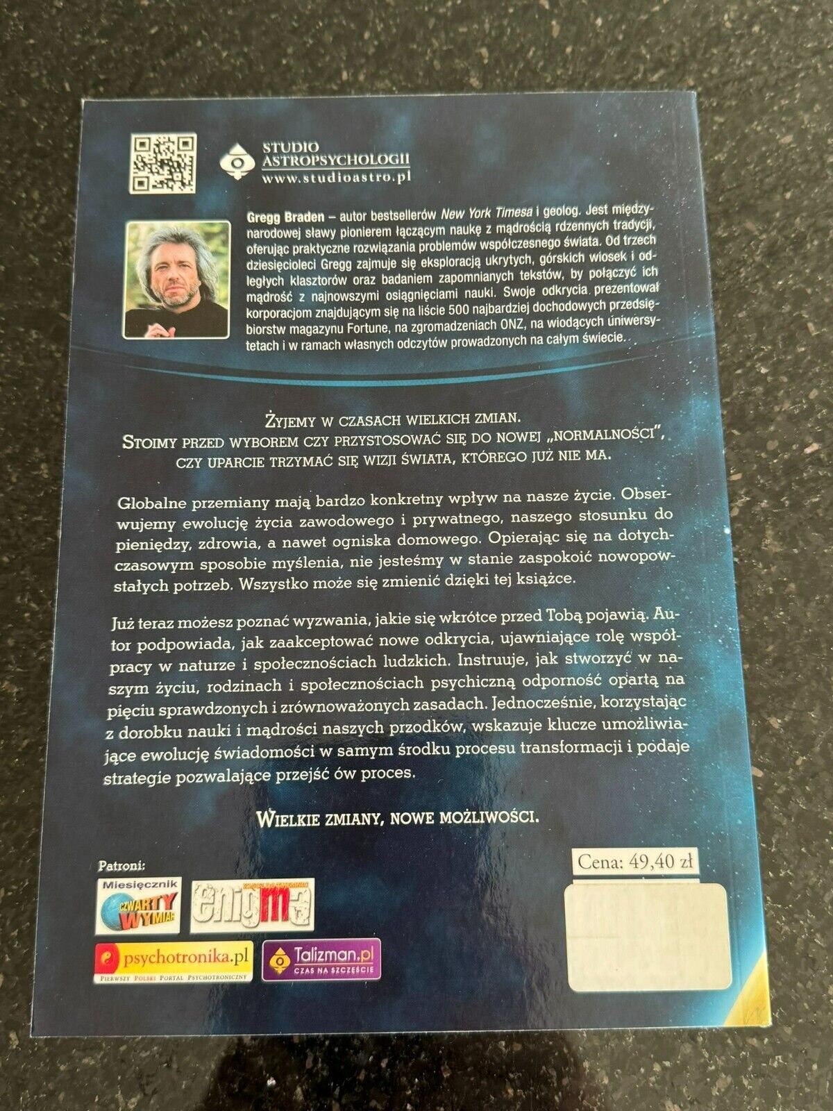 Gregg Braden - Punkt Zwrotny Polish Book UK Postage