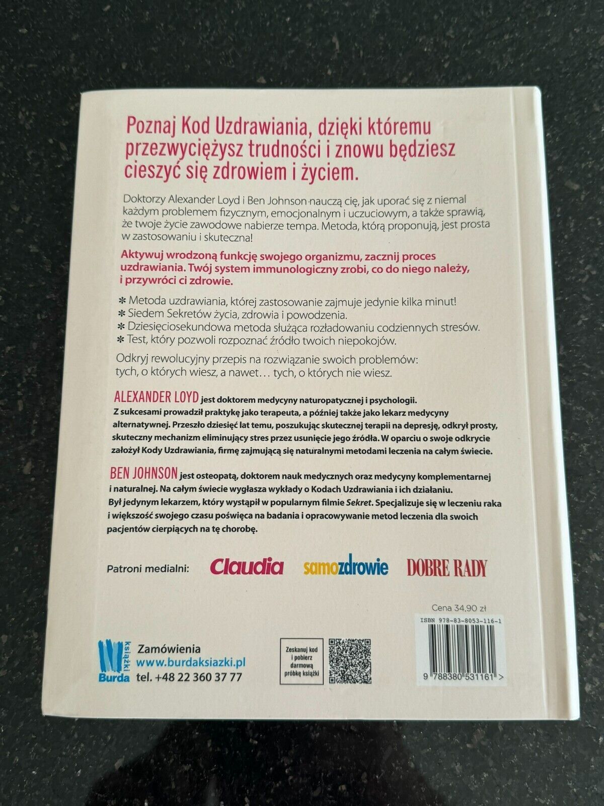 Kod uzdrawiania - Loyd Alexander Ben Johnson Polish Book