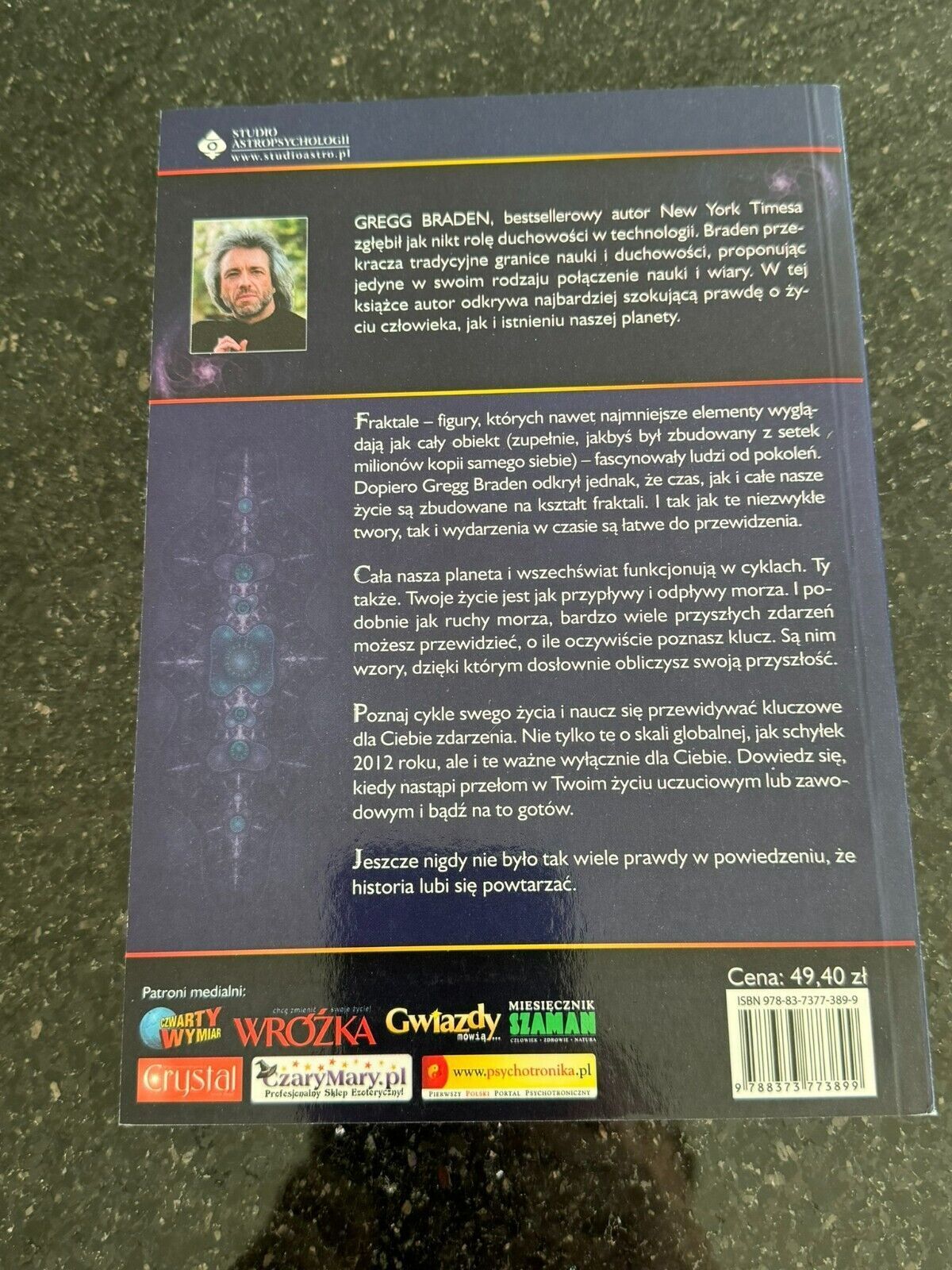Gregg Braden - Czas Fraktalny Polish Book