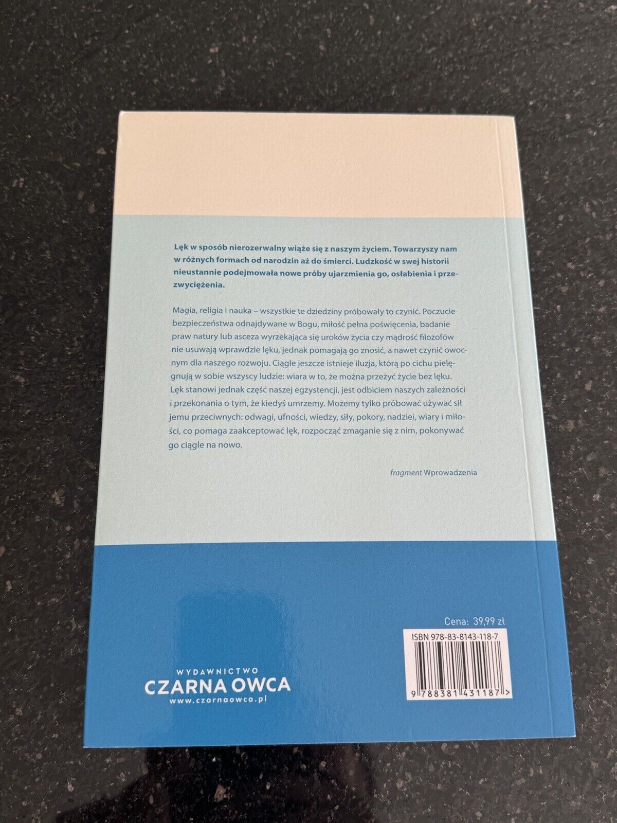 Oblicza lęku w 2022 FRITZ RIEMANN URSZULA POPRAWSKA 🇬🇧 UK Postage