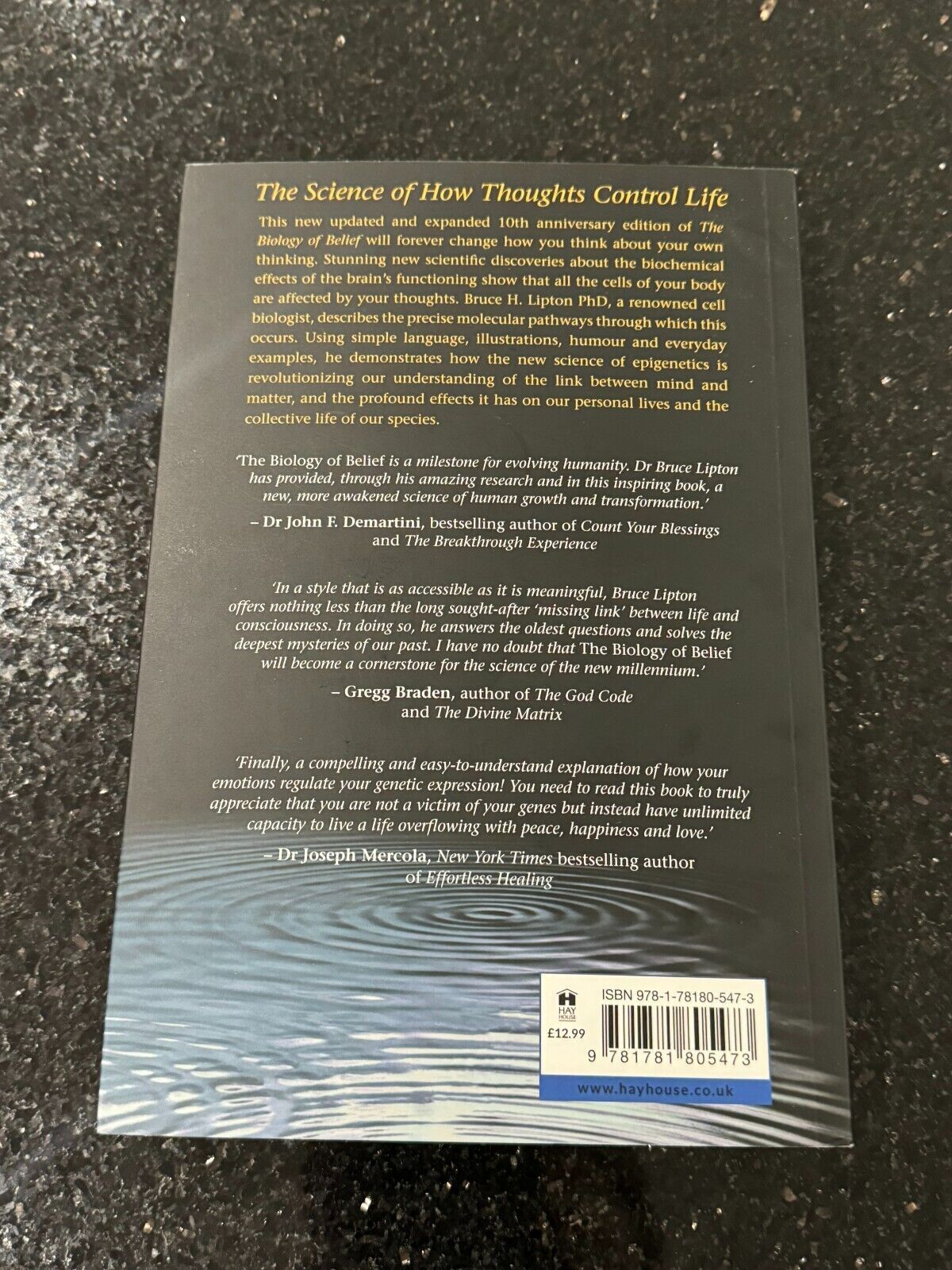 The Biology of Belief by Bruce H.Lipton (2015, Paperback) New Book