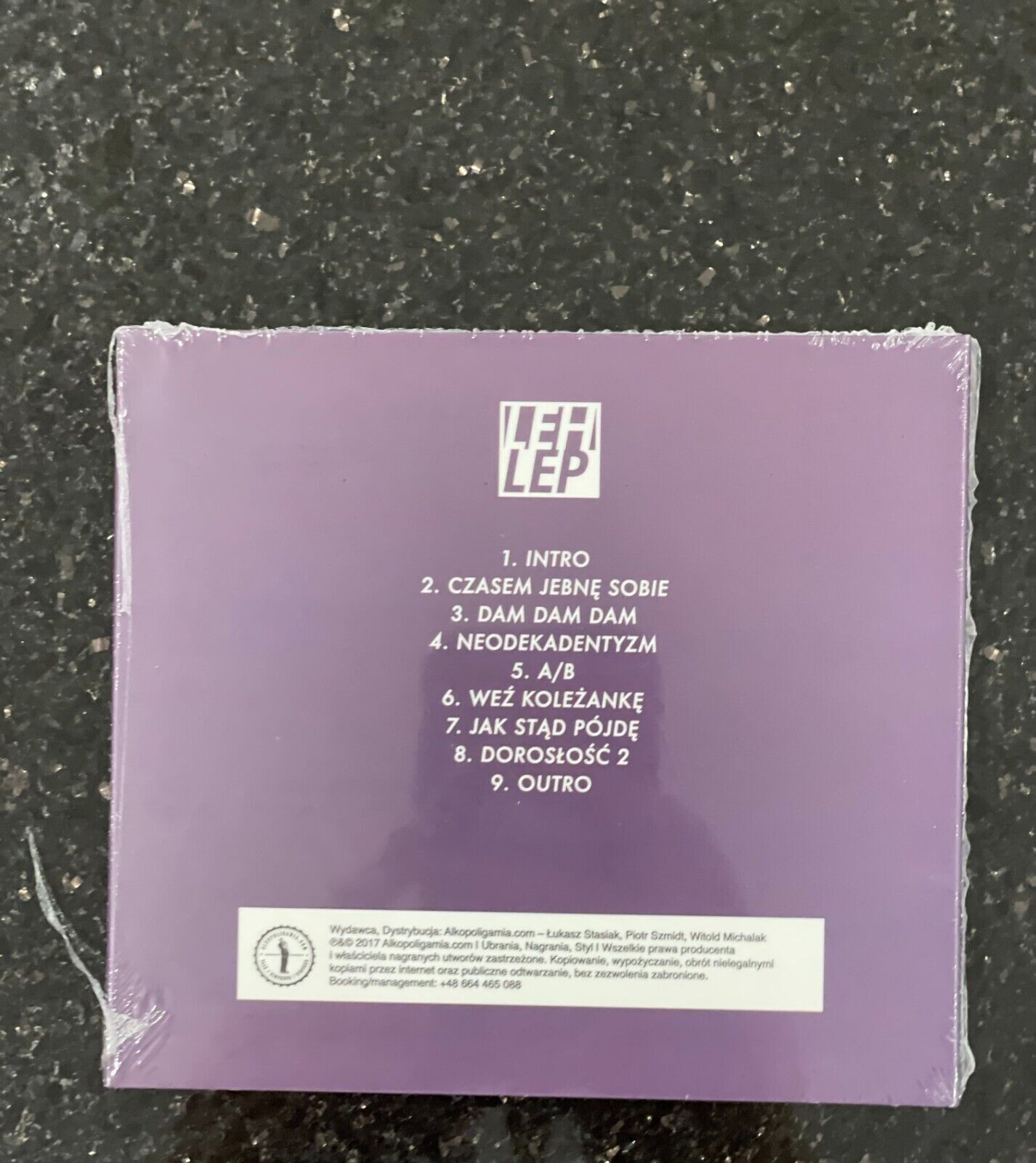 Leh - Lep CD NEW Polish Hip Hop Wysylka z UK Młody Leh Polski Hip Hop