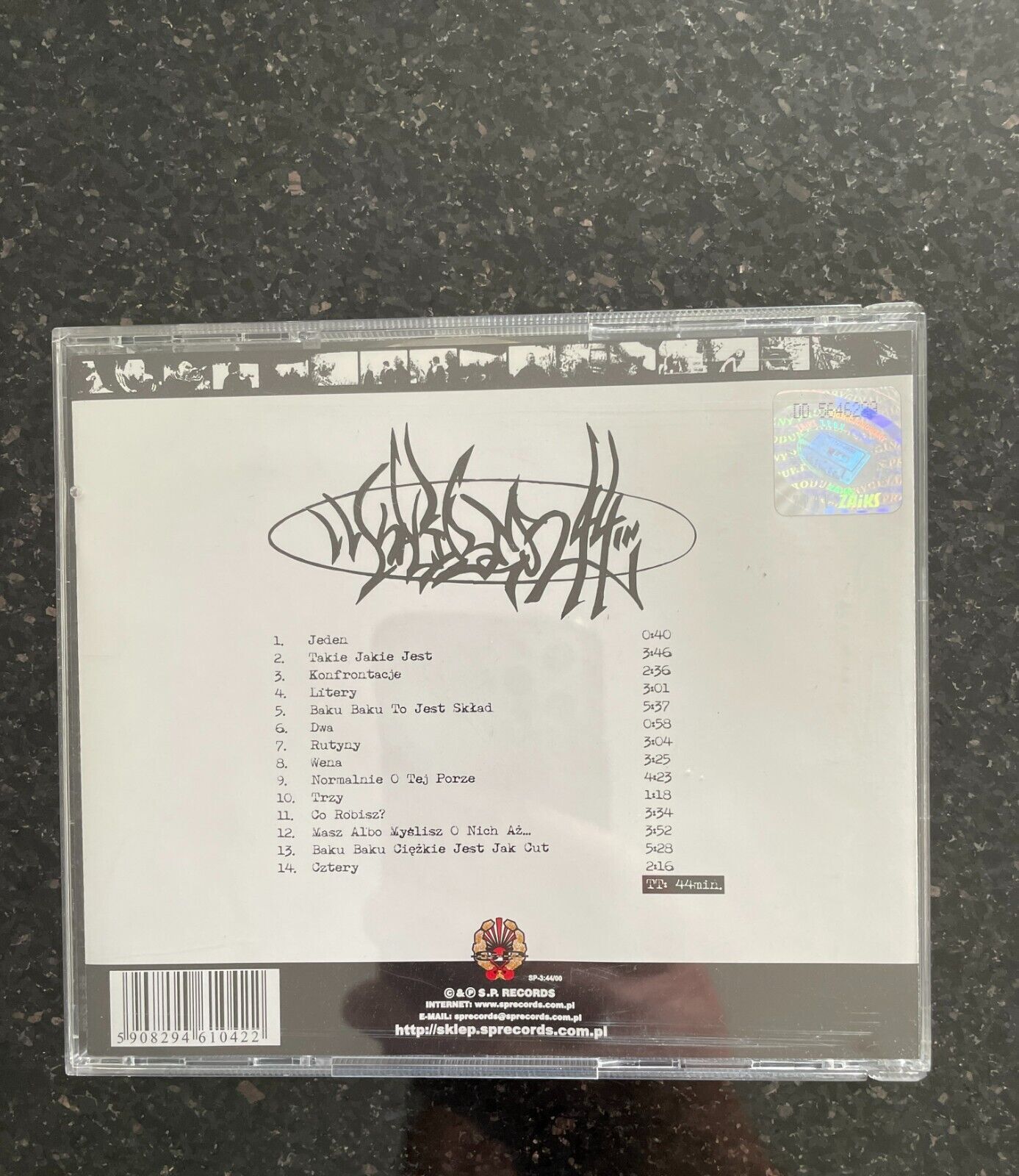 Kaliber 44 - 3:44 (2000) First Release Polish Hip Hop Rap Polski Hip Hop Polish