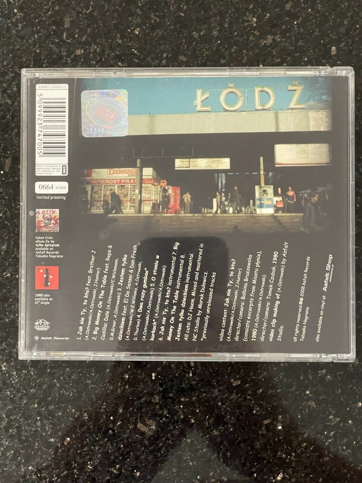 O.S.T.R. - Jak Nie Ty To Kto? 2008 Singiel Unikat CD POLISH HIP HOP POLSKI RAP