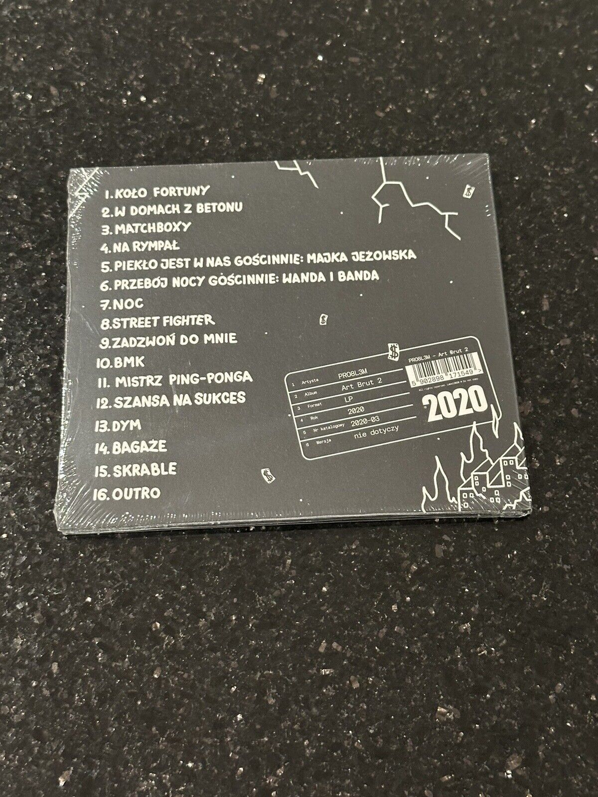 PRO8L3M - ART BRUT 2 (CD) Sealed and NEW !