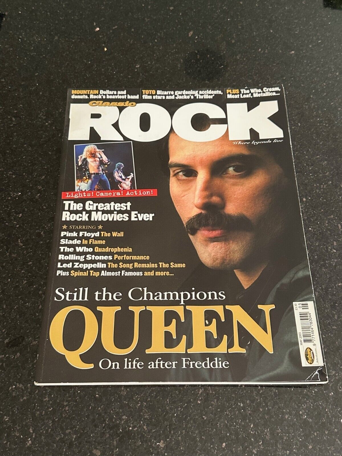 Classic Rock Magazine Issue 53 - May 2003 - QUEEN GREATEST ROCK MOVIES