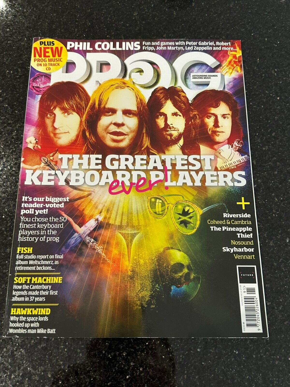Classic Rock Presents Prog Rock Magazine - Issue 91 October 2018 No CD