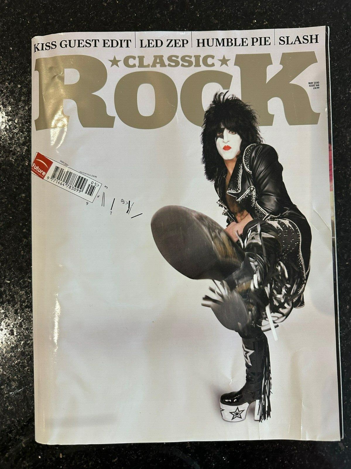 Classic Rock Magazine Issue 144 - May 2010 Led Zeppelin Slash Kiss