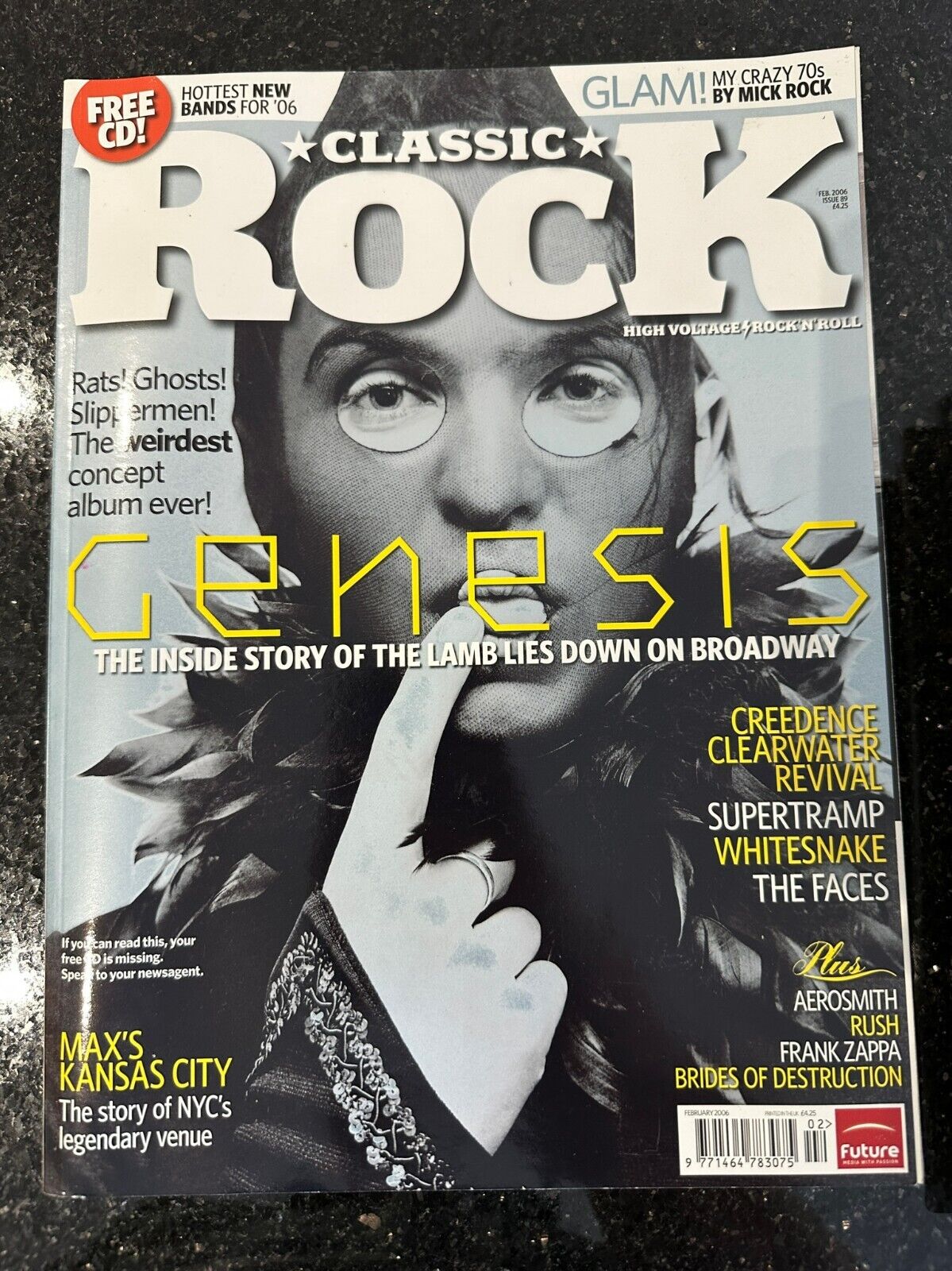 Classic Rock Magazine Issue 89 - February 2006 Genesis