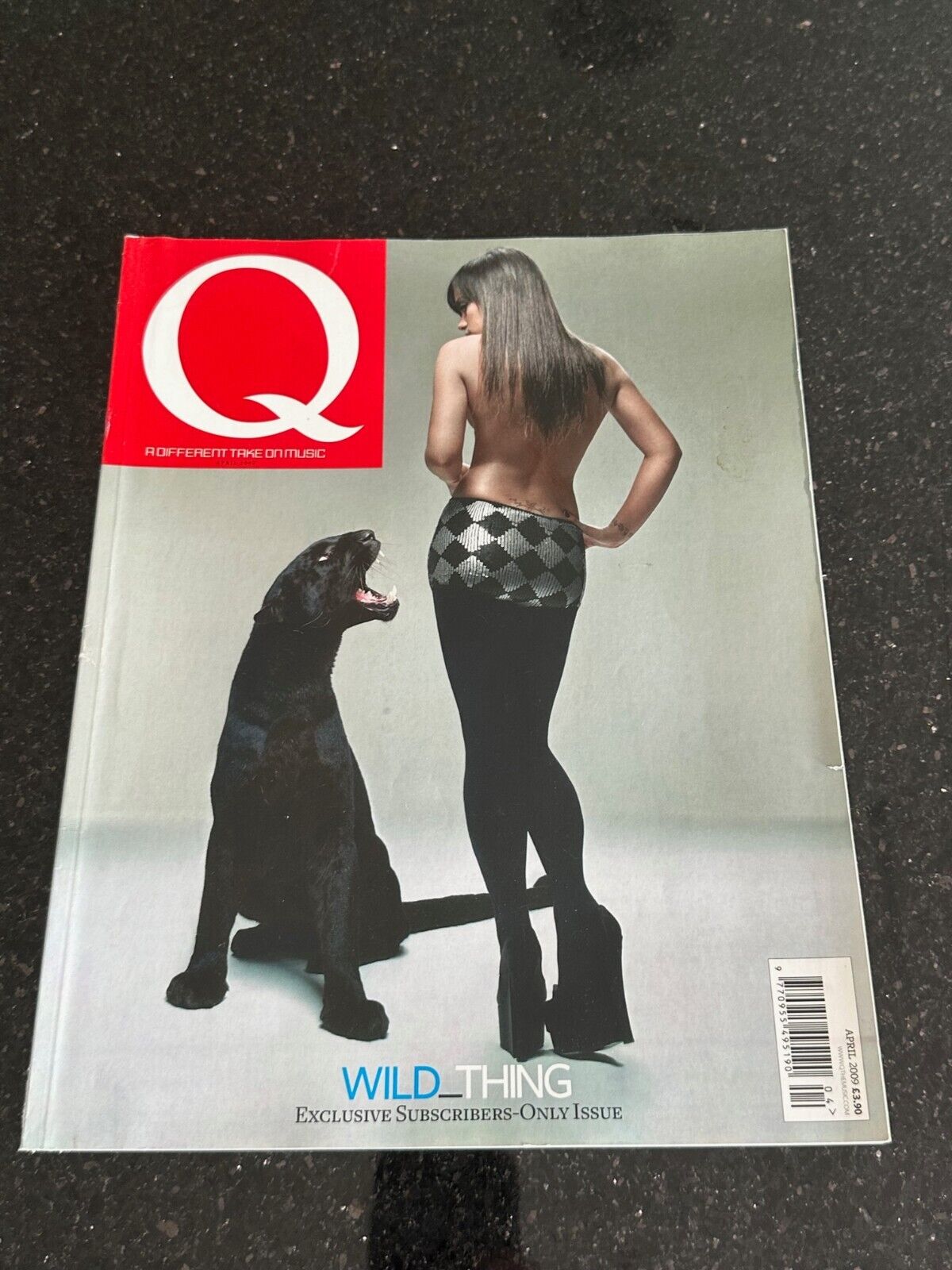 Q MAGAZINE ISSUE# 273 - APRIL 2009 LILY ALLEN SUBSCRIBERS ONLY EDITION RARE