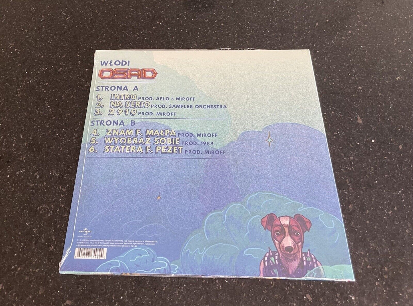 Wlodi-Osad Epka LP 10 NEW Polish Hip Hop Molesta Unikat Polski Hip Hop RARE