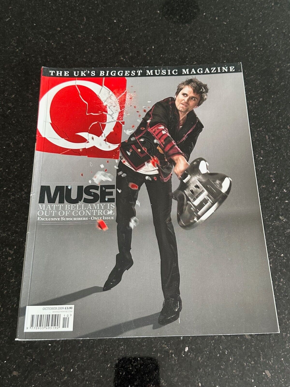 Q MAGAZINE ISSUE# 279 - OCT 2009 MUSE SUBSCRIBERS ONLY EDITION RARE