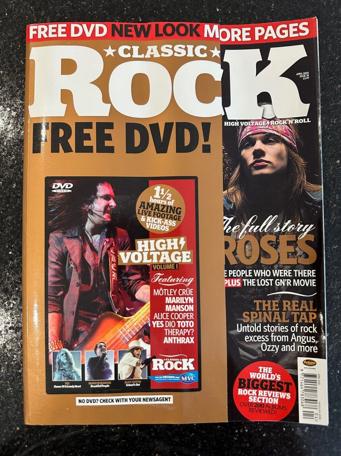 Classic Rock Magazine Issue 78 - April 2005 Gn'R