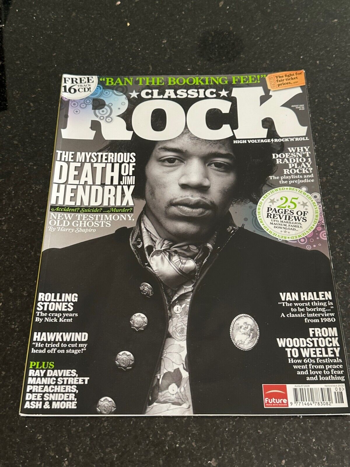 Classic Rock Magazine Issue 135 - August 2009 Jimi Hendrix