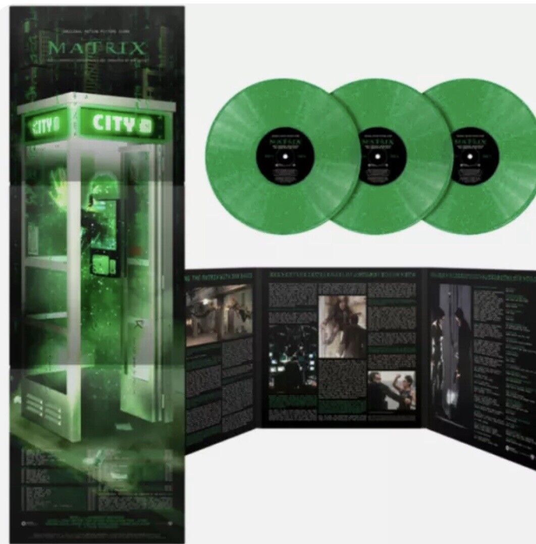 Don Davis - The Matrix Complete Edition Triple LP Coloured Green Vinyl RSD2021
