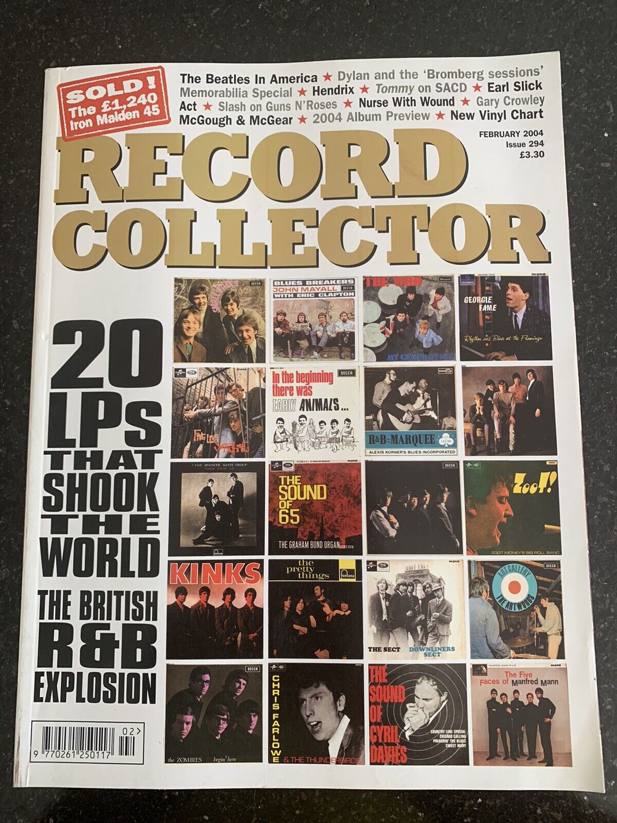 RECORD COLLECTOR MAGAZINE ~ February 2004 ISSUE: 294