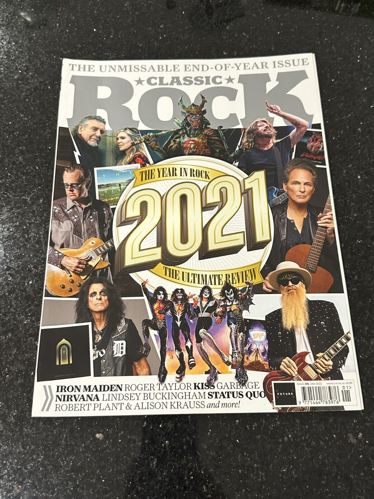 Classic Rock Magazine Issue 296 - January 2022 - The Year 2021 in Rock