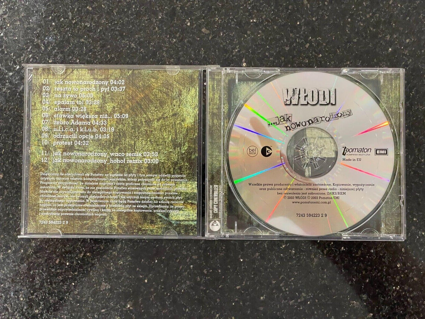 Wlodi - Molesta - Jak Nowonarodzony (2003) Polish Hip Hop Polski Hip Hop