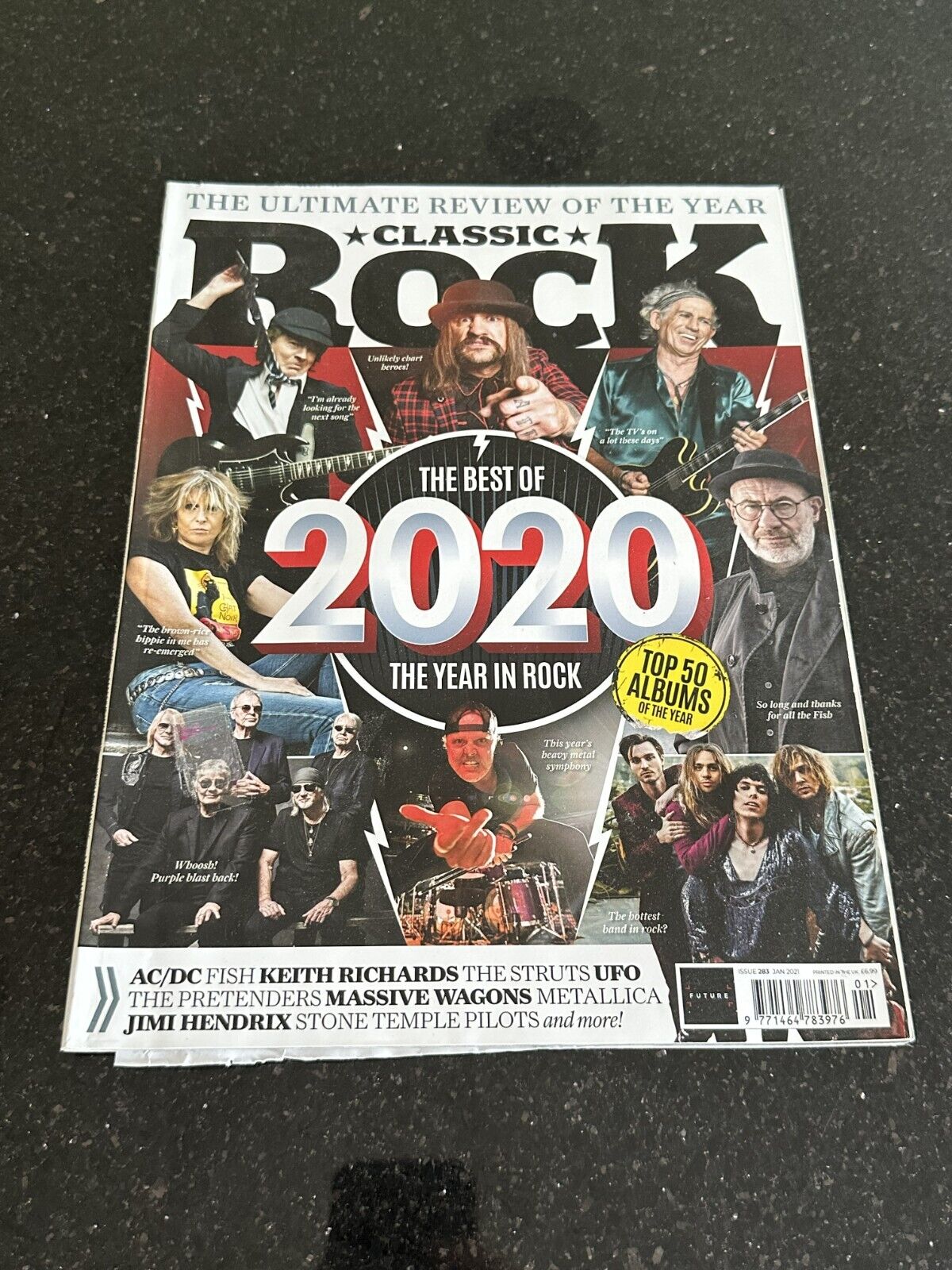 Classic Rock Magazine Issue 283 - January 2021 - Ultimate 2020
