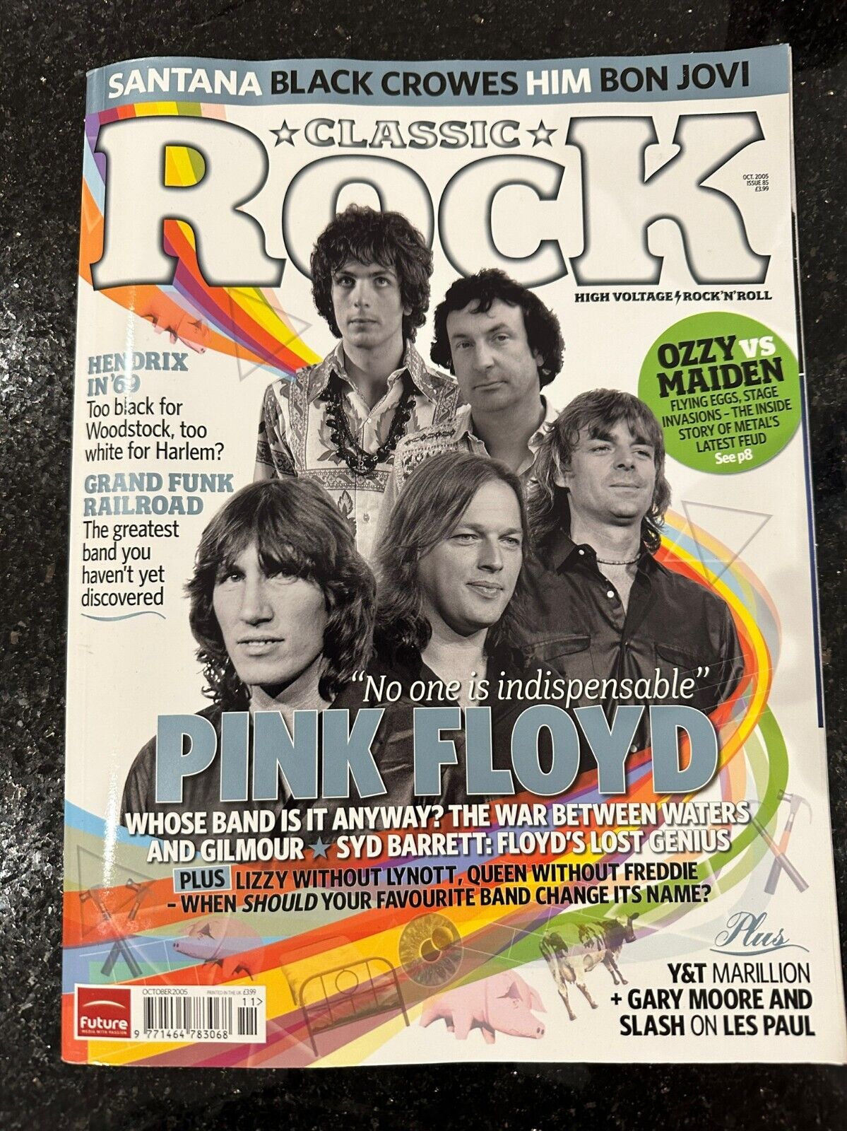 Classic Rock Magazine Issue 85 - October 2005 Pink Floyd