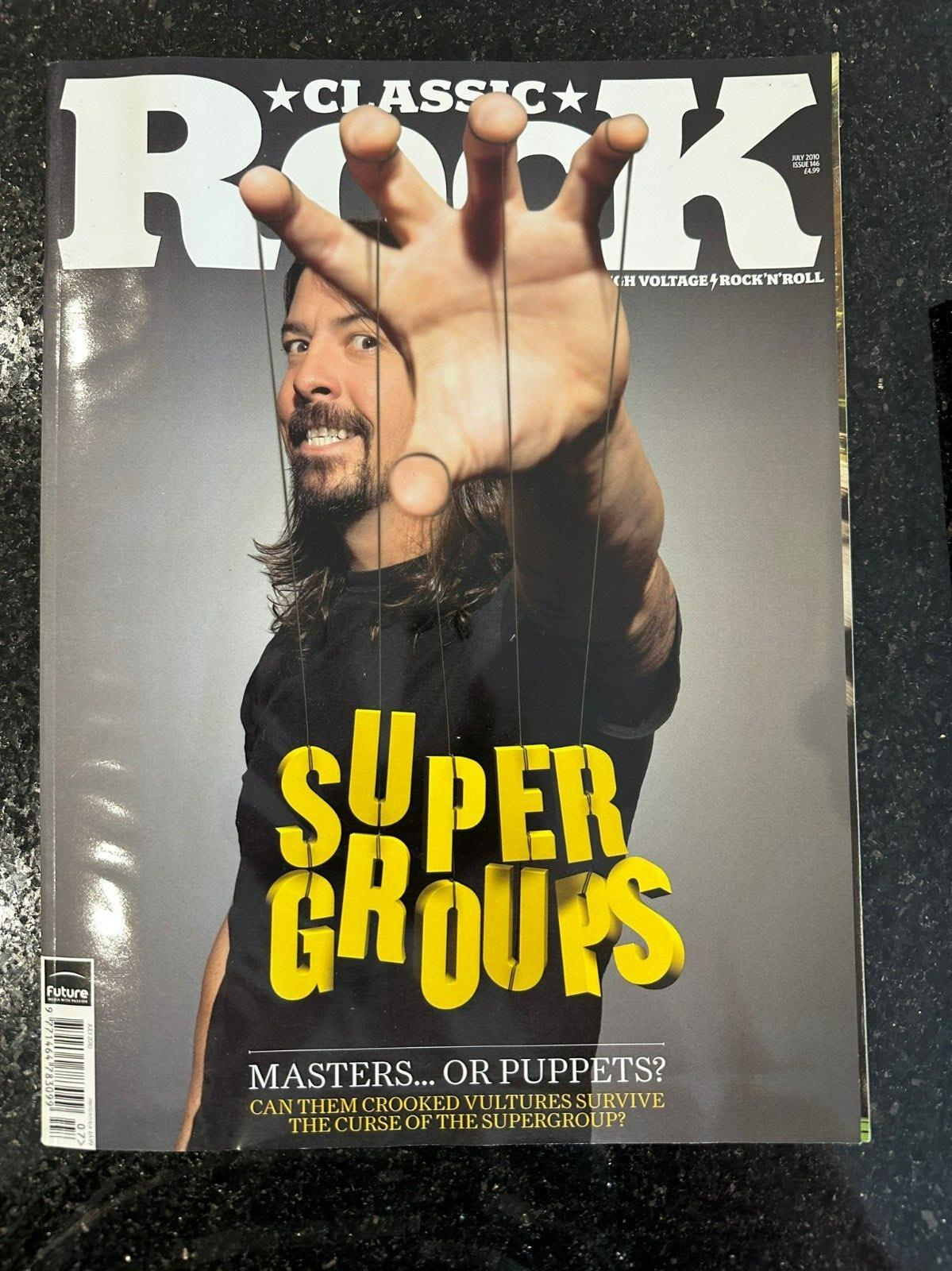 Classic Rock Magazine Issue 146 - July 2010 Supergroups