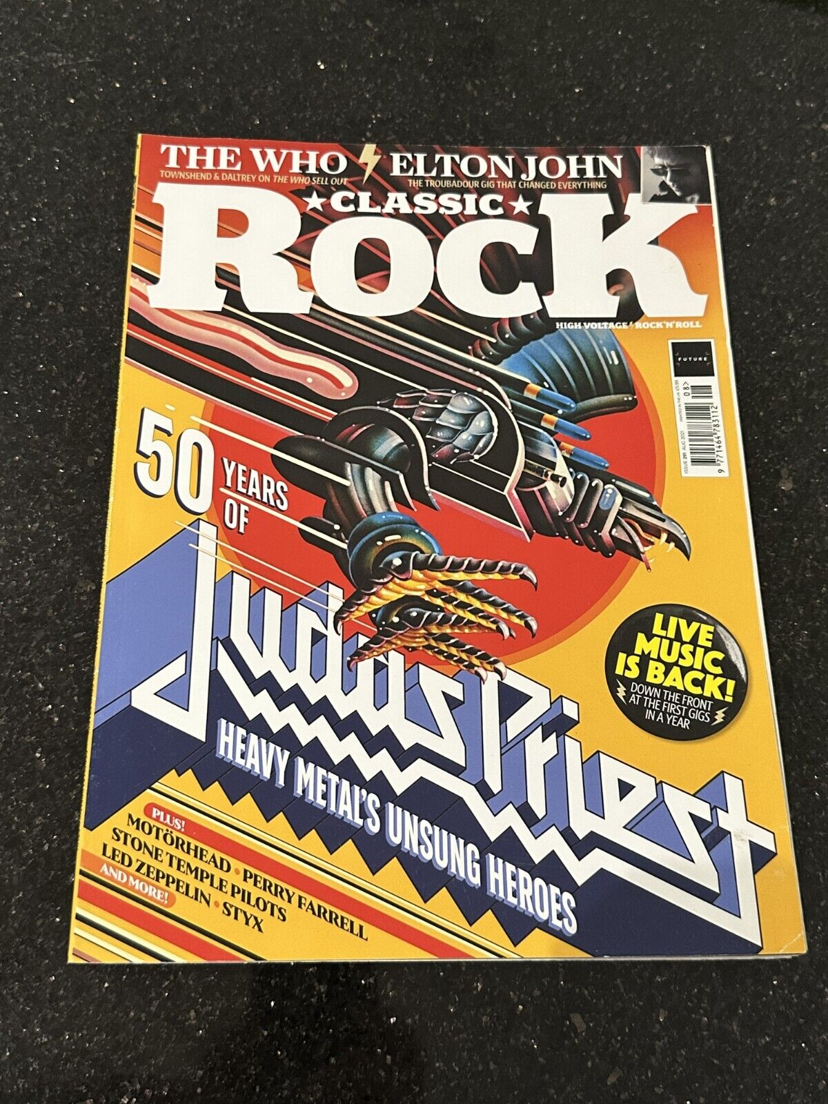 Classic Rock Magazine Issue 291 - August 2021 - Judas Priest