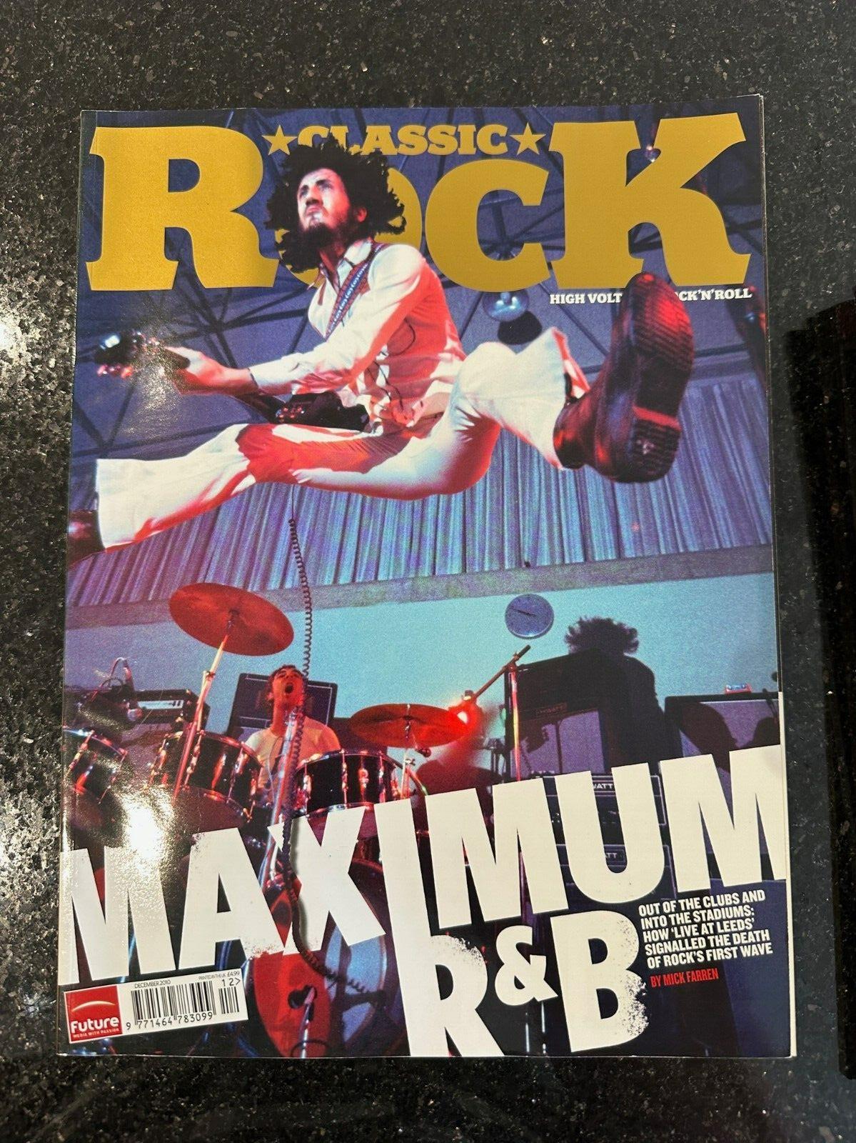 Classic Rock Magazine Issue 152 December 2010 The Who Bruce Springsteen