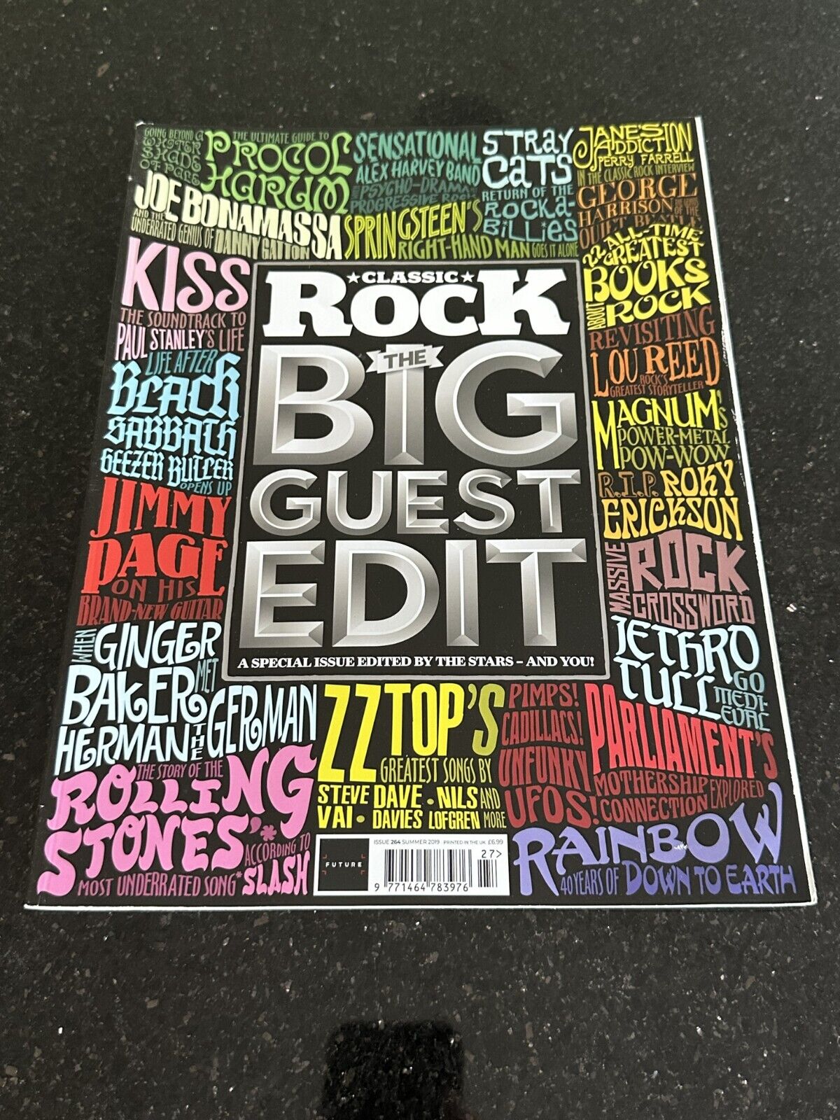 Classic Rock Magazine Issue 264 - SUMMER 2019 THE BIG GUEST EDIT