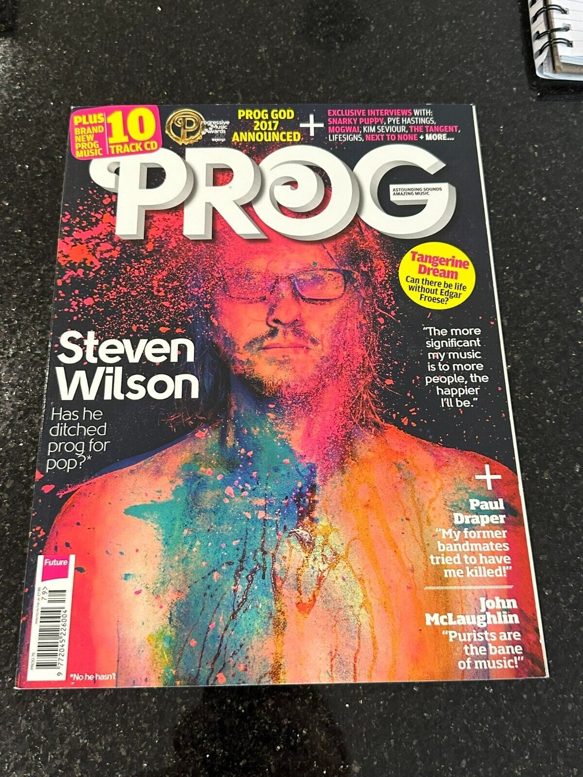Classic Rock Presents Prog Rock Magazine - Issue 79 August 2017 No CD
