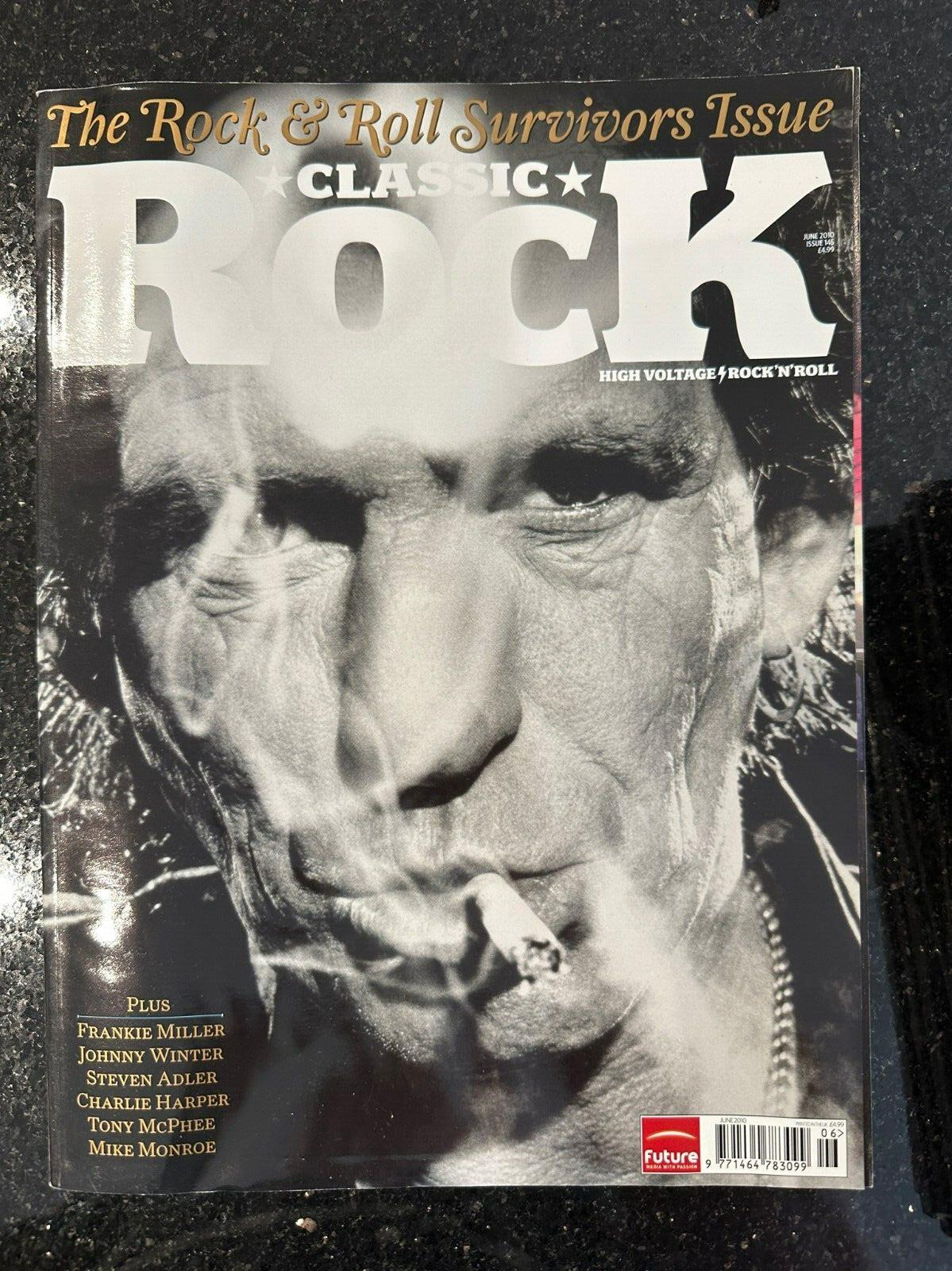 Classic Rock Magazine Issue 145 - June 2010 Keith Richards