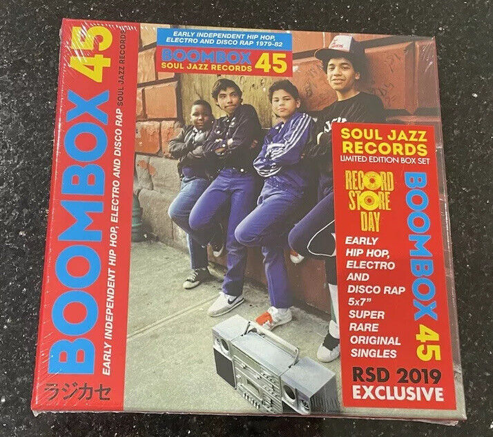 Various - Boombox 45/1979-82 (5x7 " Vinyl Box) 2019 Record Store Day New