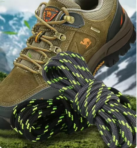 Shoe/Boot Laces round 4mm Strong for Hiking/Work/Casual