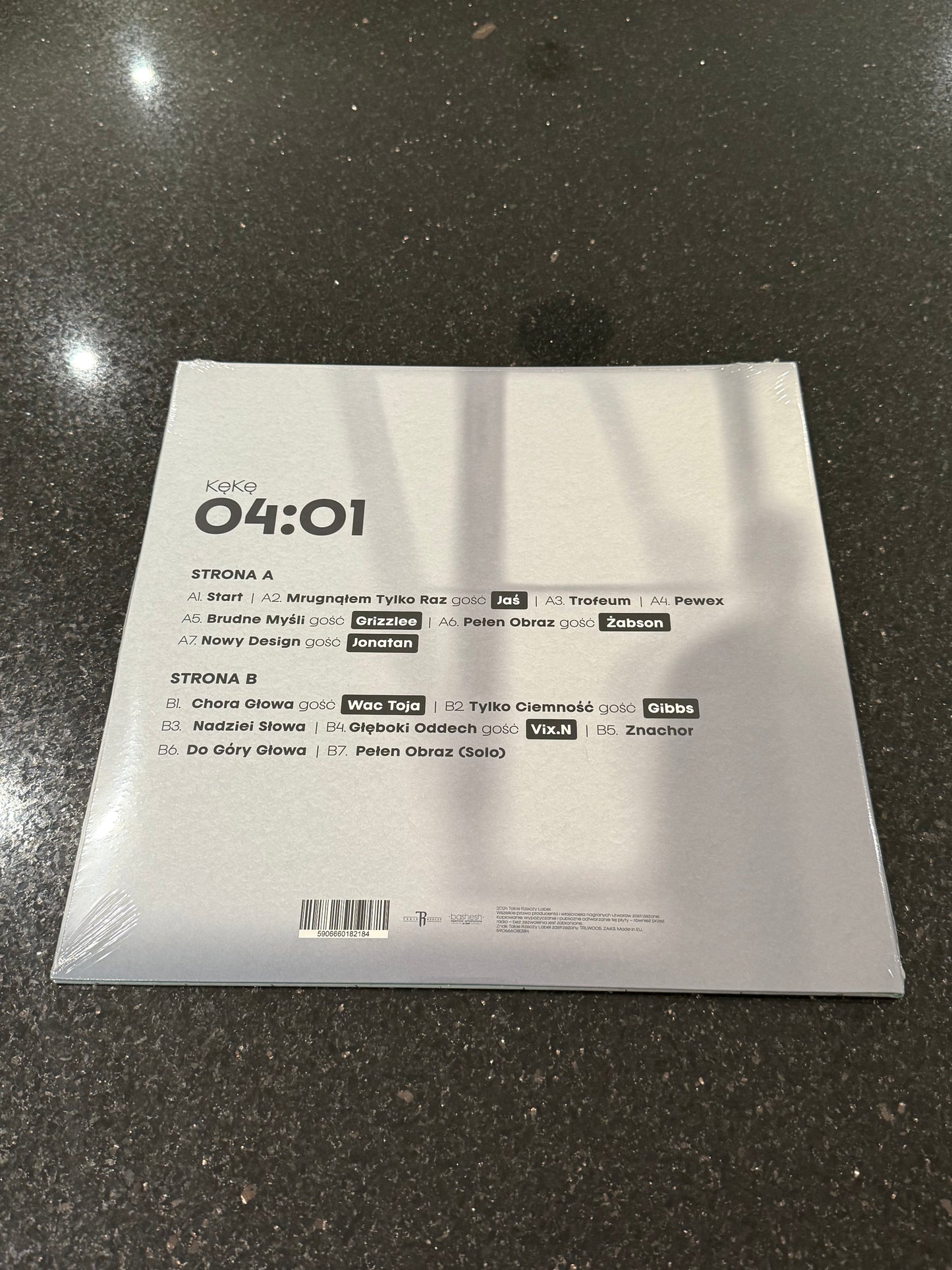 Keke (Kękę) - 04:01 Vinyl Polski Hip Hop Polish Hip Hop UK Delivery