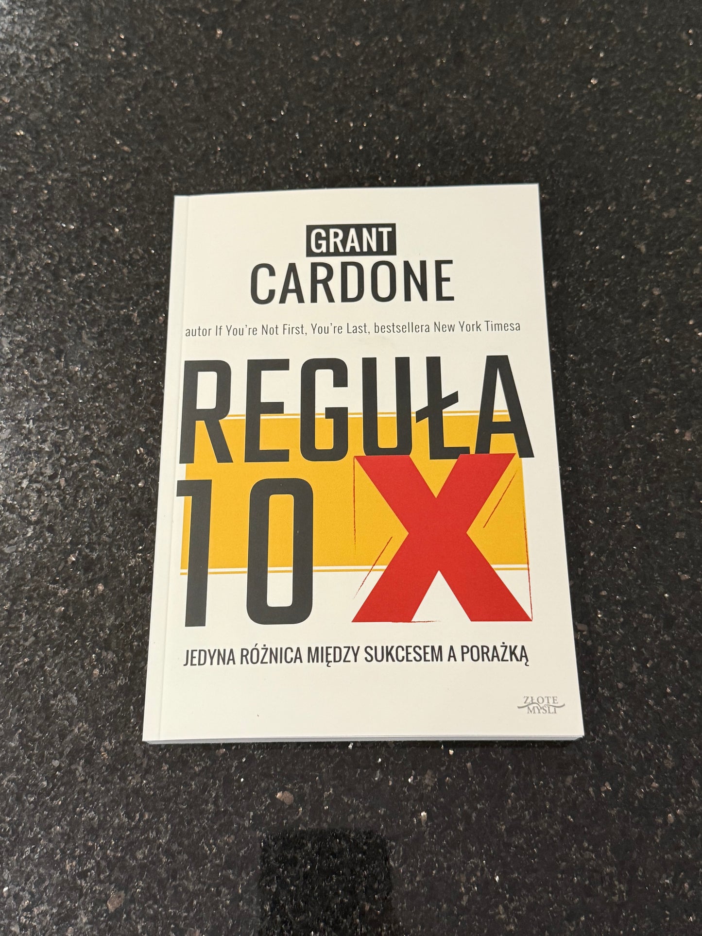Grant Cordone - Regula 10 - Polish Book UK 🇬🇧 Delivery