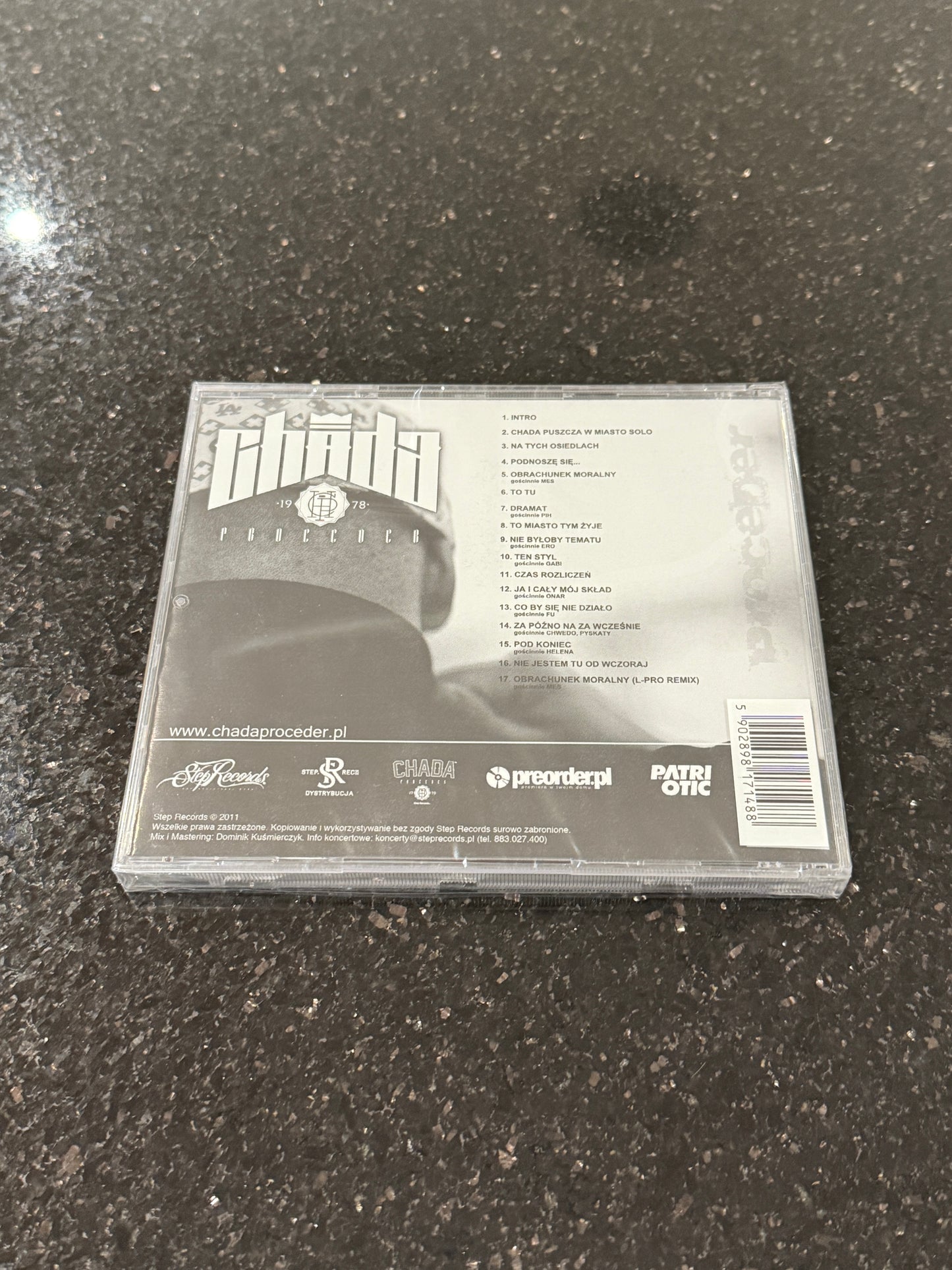 Chada - Proceder Plus - Polish Hip Hop CD 🇬🇧 UK Postage