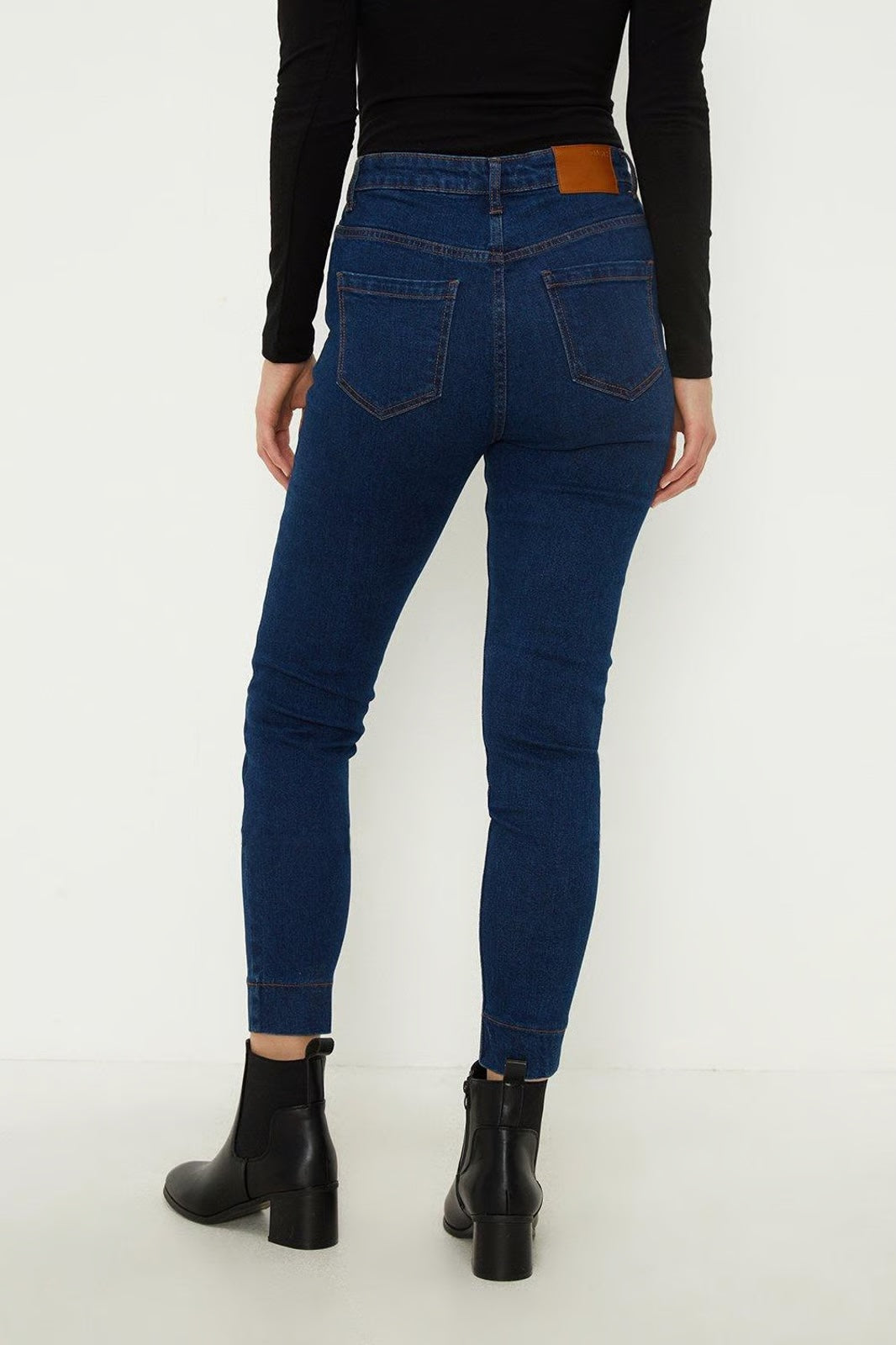Oasis Lily High Rise Skinny Jean Blue - Size 14
