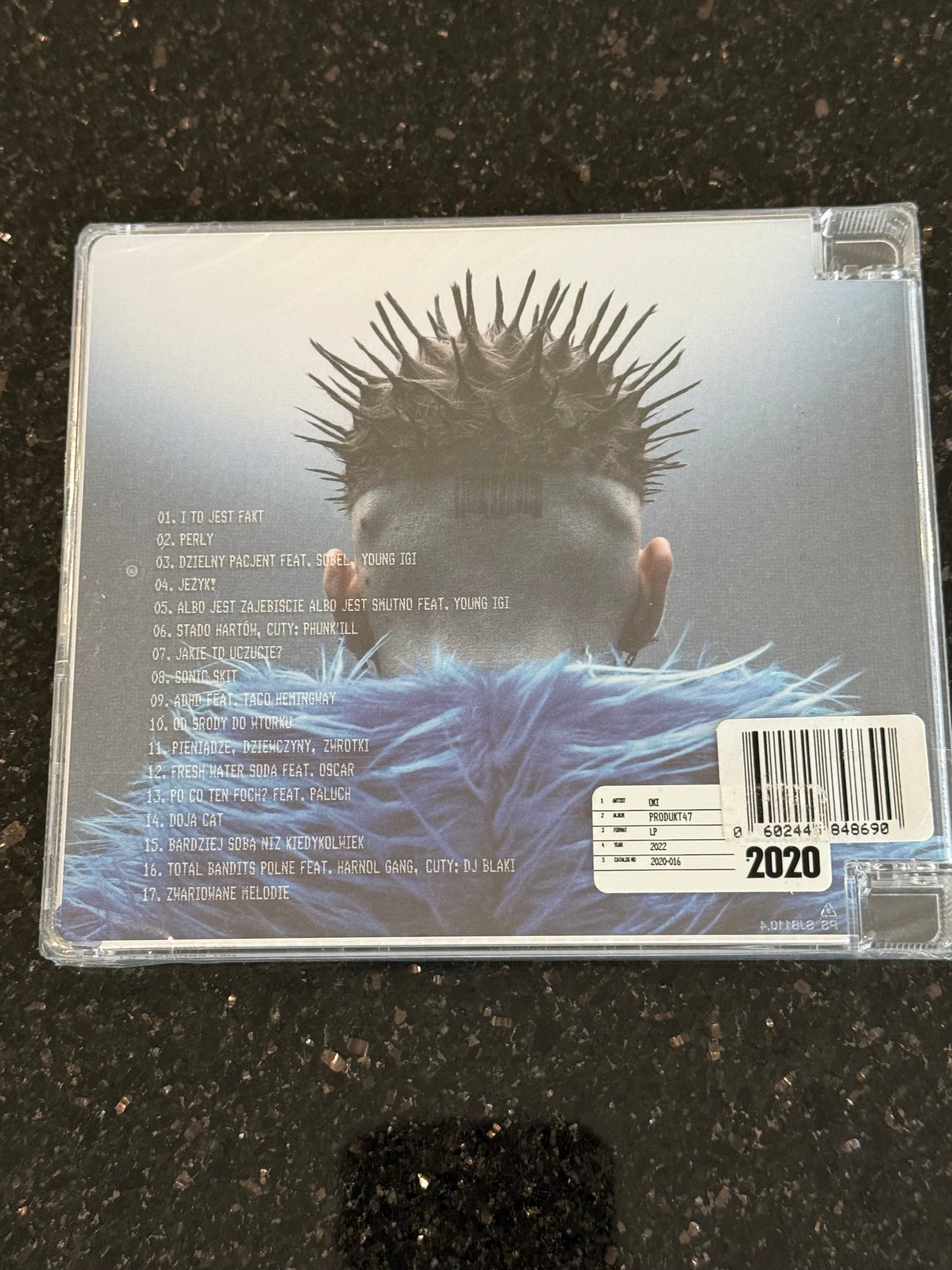 Oki - Produkt 47 CD Polski Hip Hop Polish Hip Hop