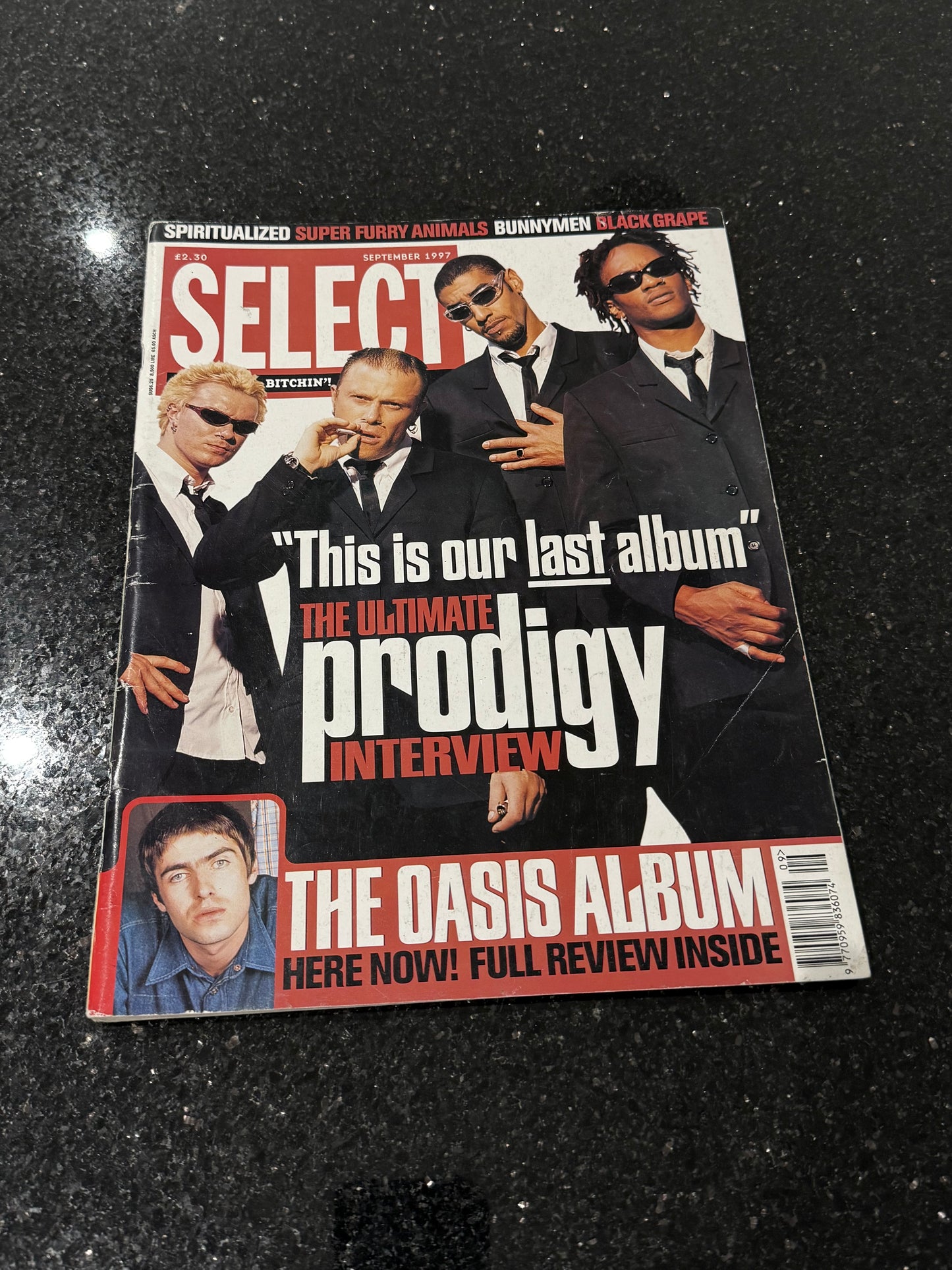 Select Magazine The Prodigy 1997 (Rare)