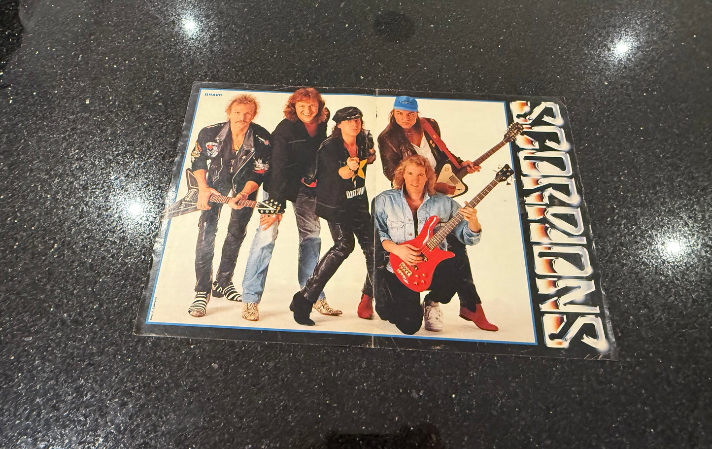 Scorpions - Medium Sized Old School Poster - RARE