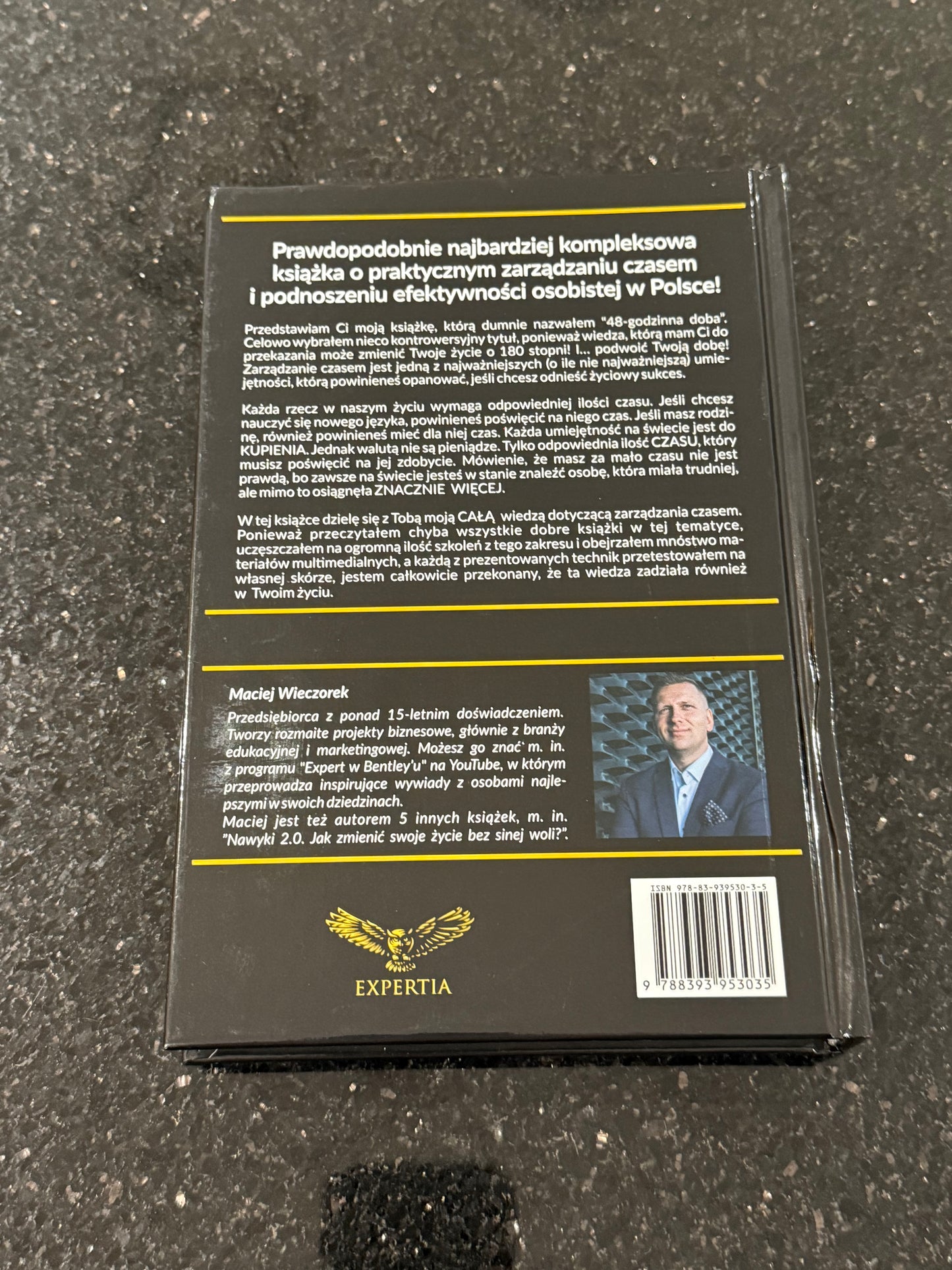 Polish 🇵🇱 Book - Maciej Wieczorek - 48 Godzinna Doba Ekspert w Bentleyu
