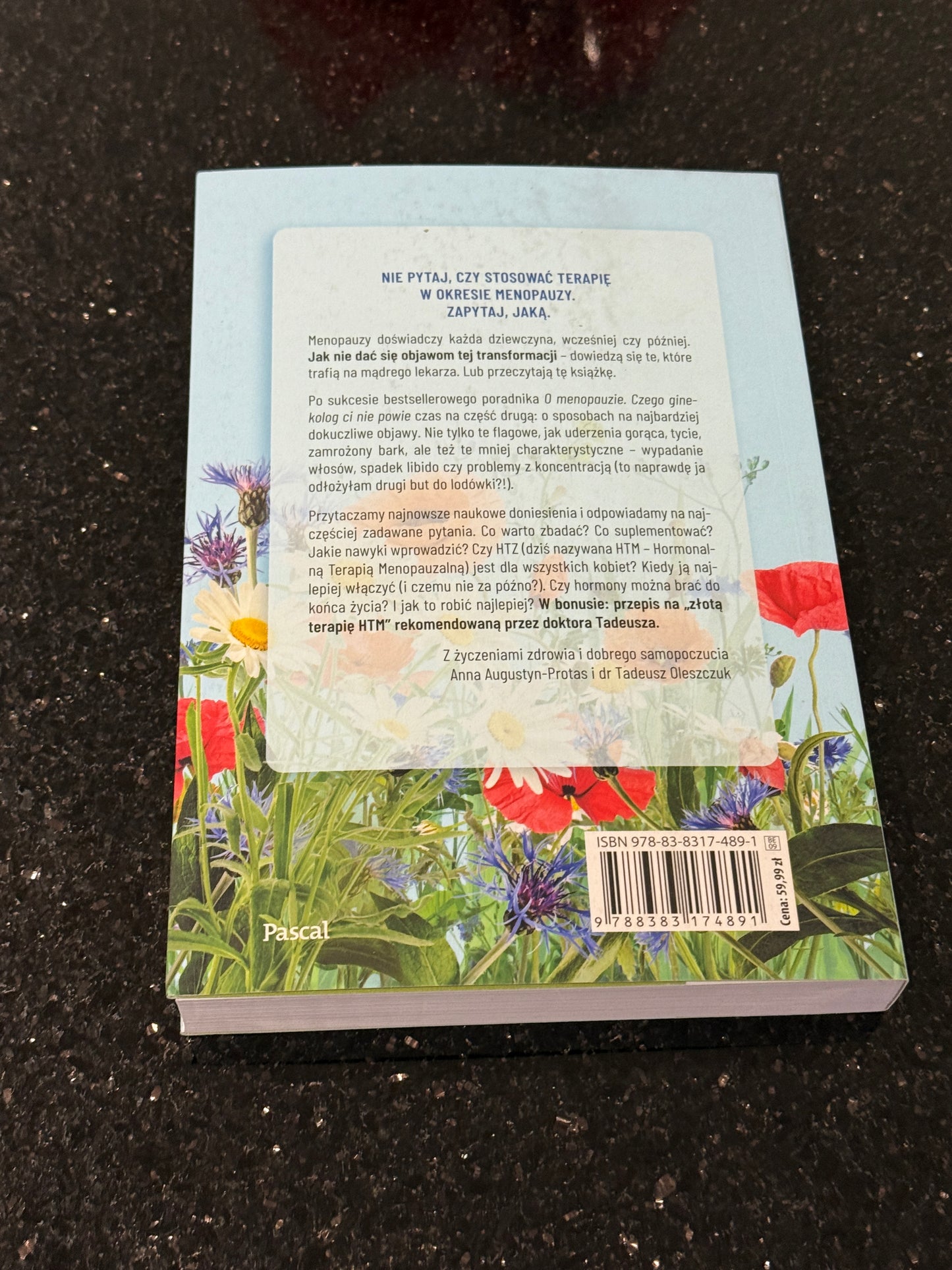 Polish 🇵🇱 Book - Dr. Tadeusz Oleszczuk & Anna Augustyn - Potas - O Terapii Menopauzy